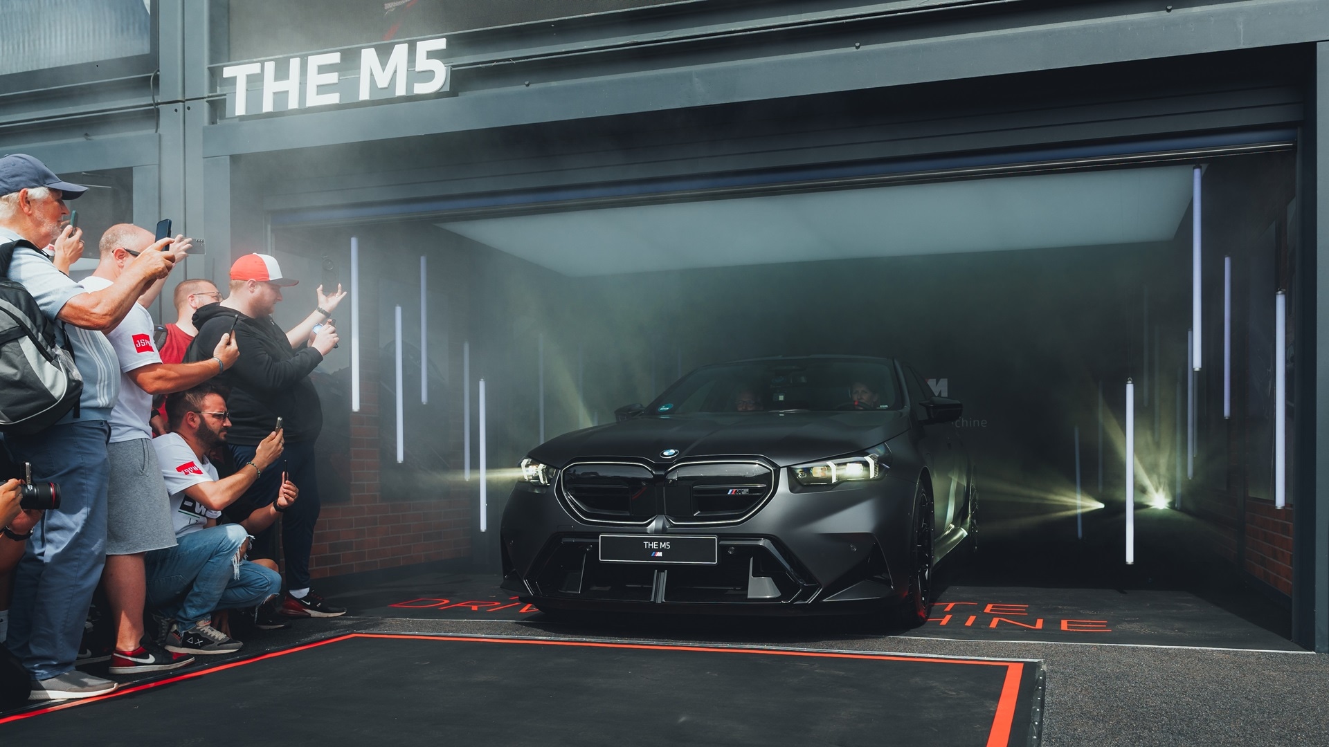 World premiere: the all-new BMW M5 at Goodwood Festival of Speed.