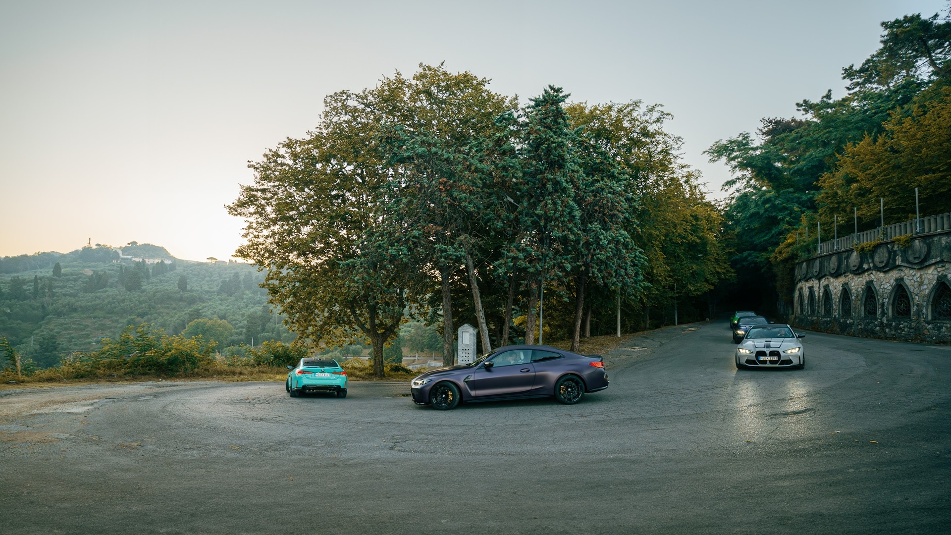A perfect environment for the BMW M4 Competition Coupé: gradients and hairpin bends.