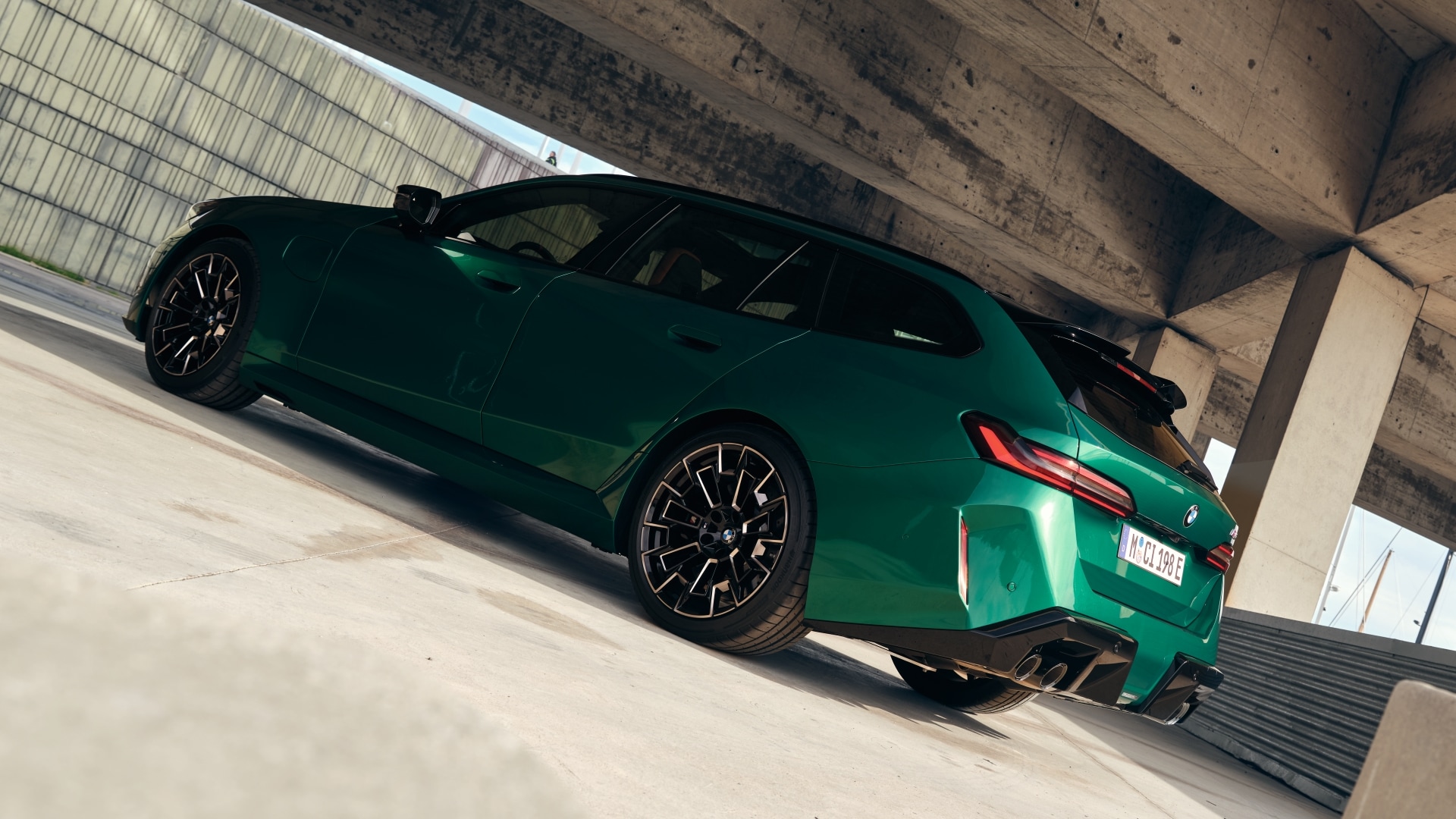 The BMW M5 Touring.