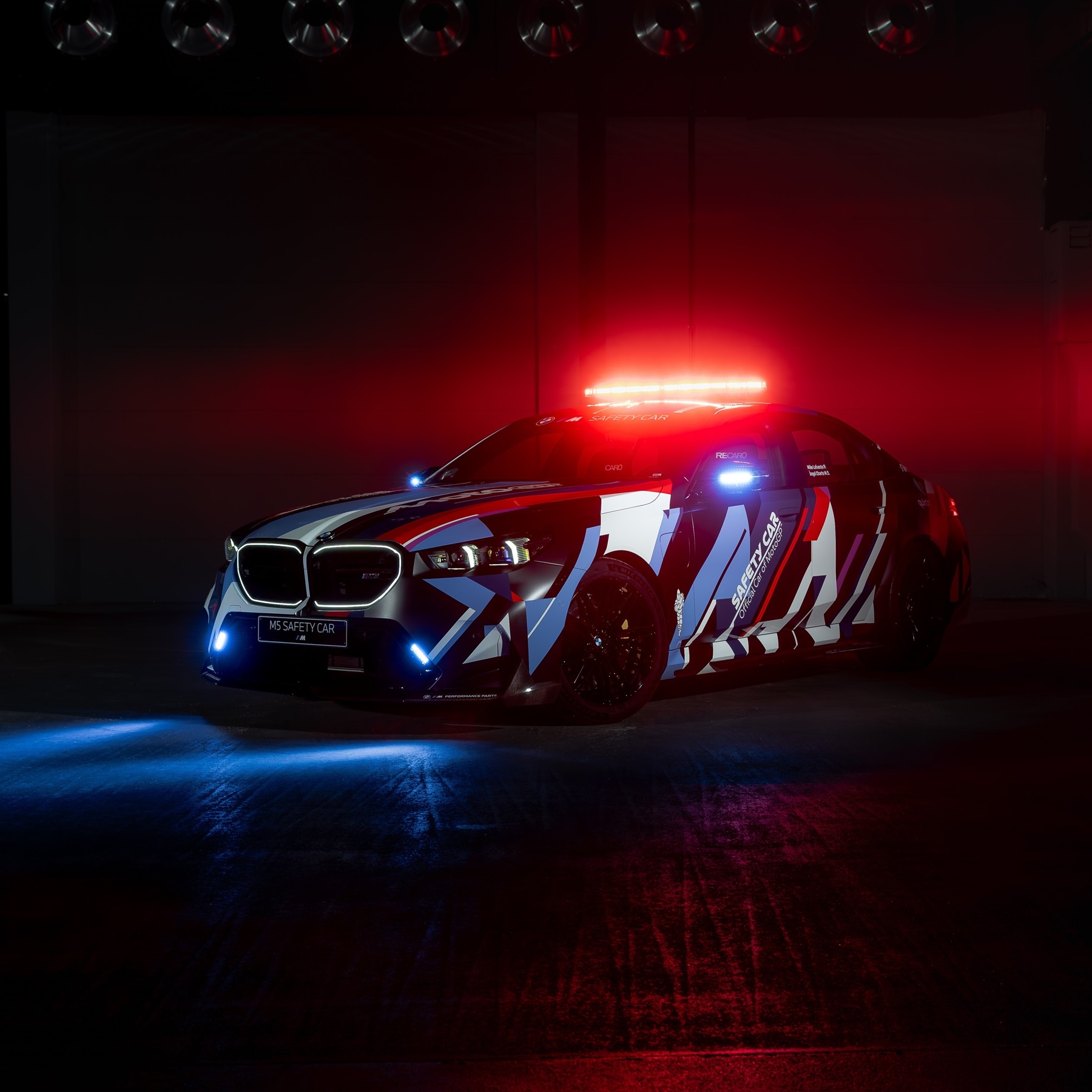 The new BMW M5 MotoGP™ Safety Car.