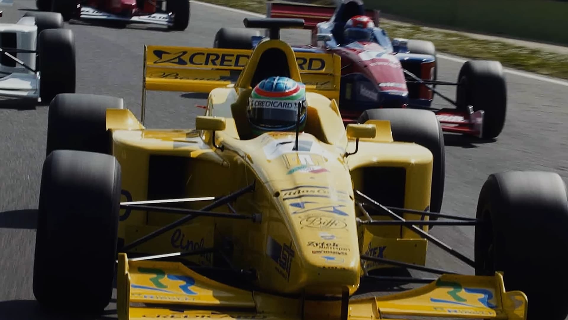 Anfang der 2000er Jahre: Farfus im Formel 3000 Rennwagen des Draco Jr Racing Team.