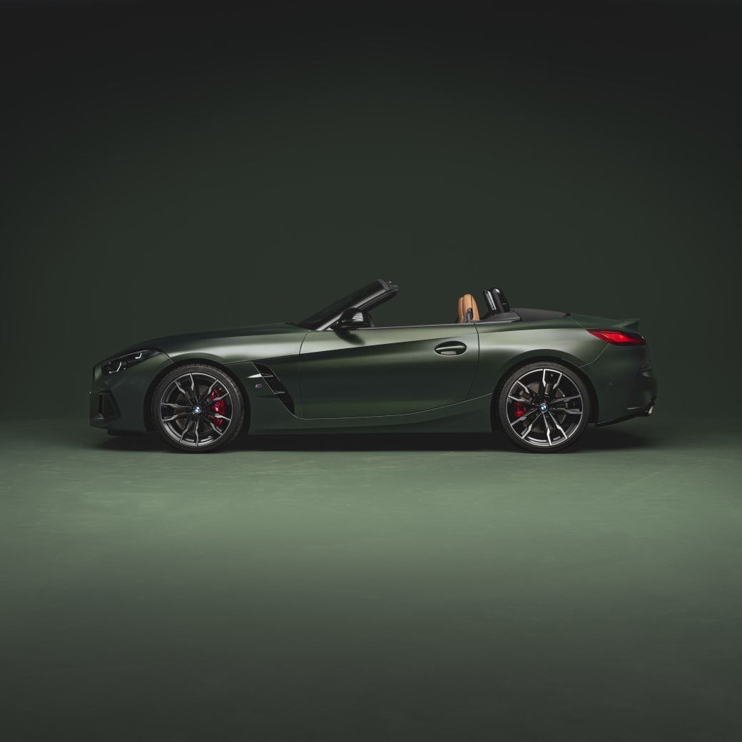 Der BMW Z4 M40i Edition Pure Impulse mit 6-Gang Handschaltung.