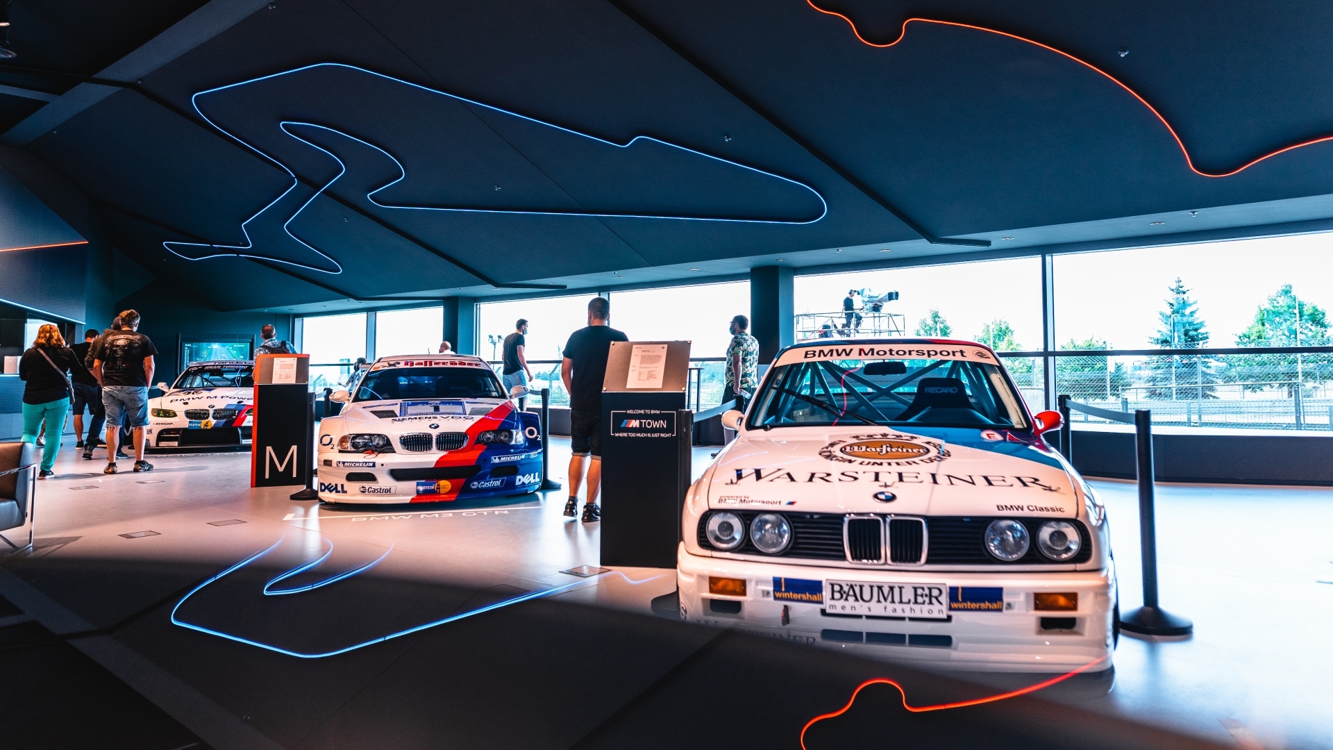 History, successes and pure performance: the permanent exhibition of BMW M cars.