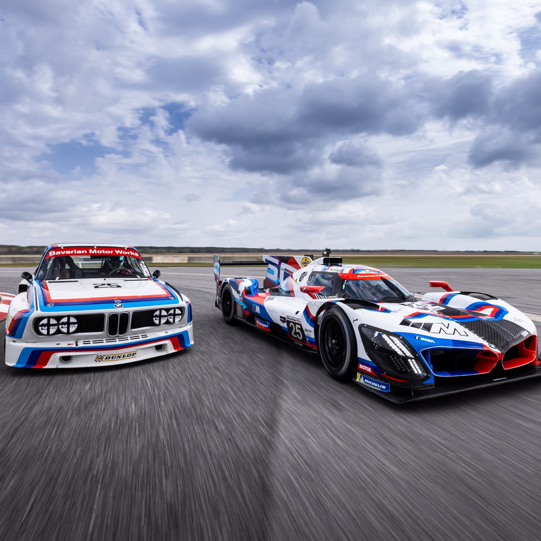 BMW M celebrates 50th anniversary at 12 Hours of Sebring with special livery. 