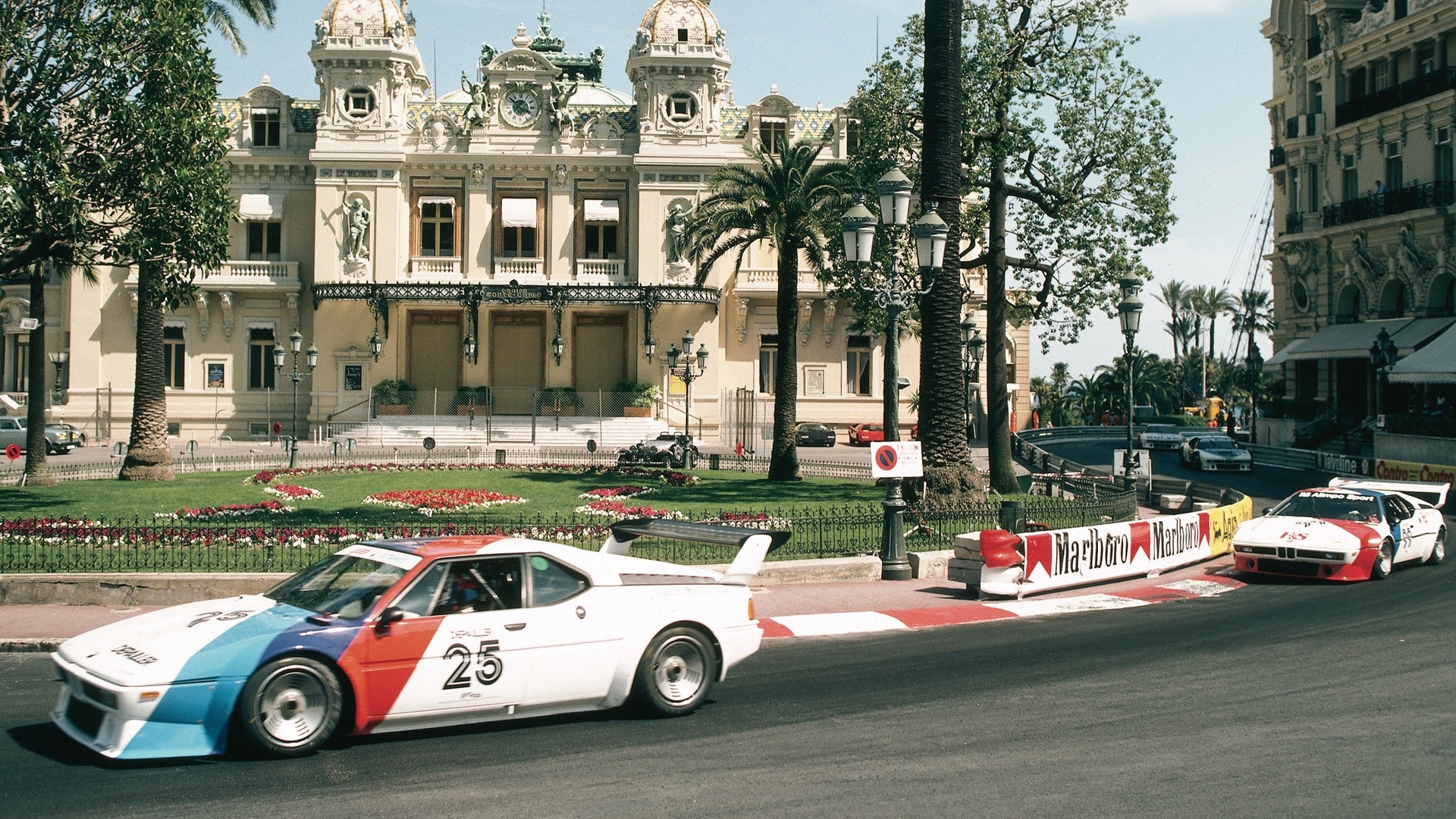 BMW M1 at the Procar race in Monte Carlo, 1980