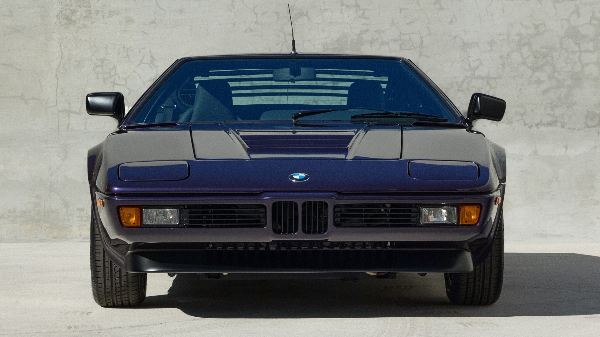 The 1981 BMW M1 E26 by Ronnie Fieg in Frozen Techno Violet metallic