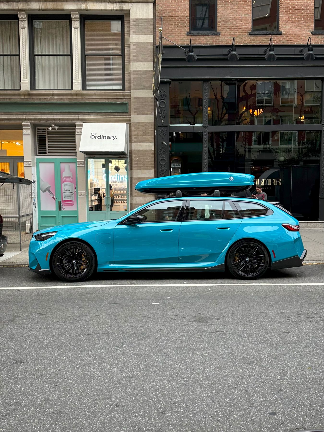 Billy Perry with his new BMW M5 Touring