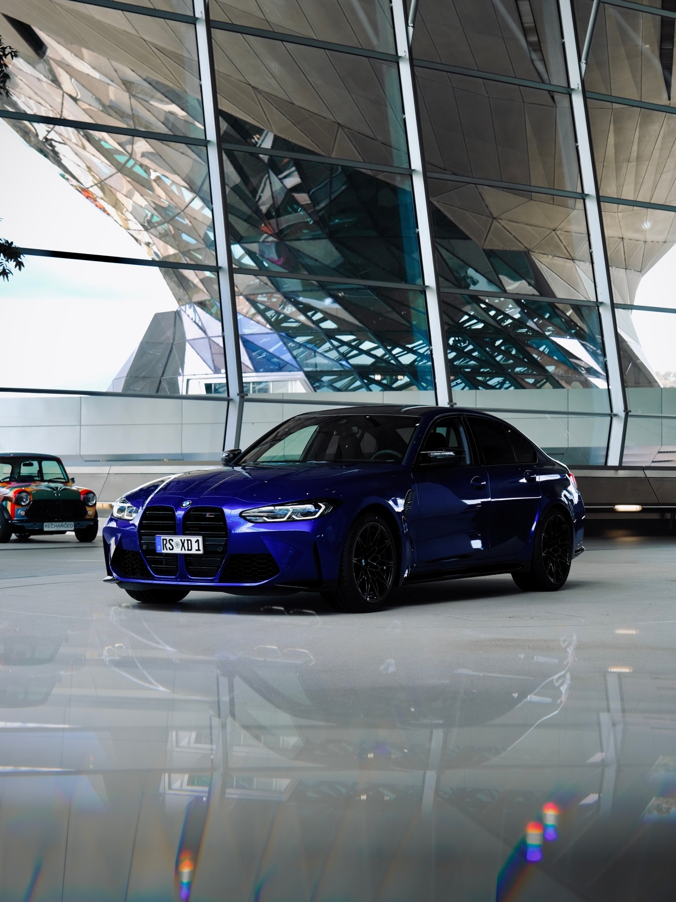 A unique opportunity for unforgettable pictures: the new M Model in the BMW Welt Munich.