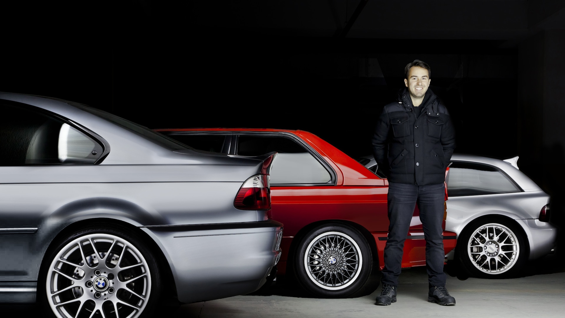BMW M enthusiast Can Eyilik from istanbul with three of his M cars