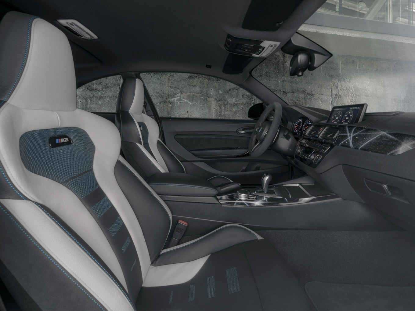 Interior of the BMW M2 BY FUTURA 2000