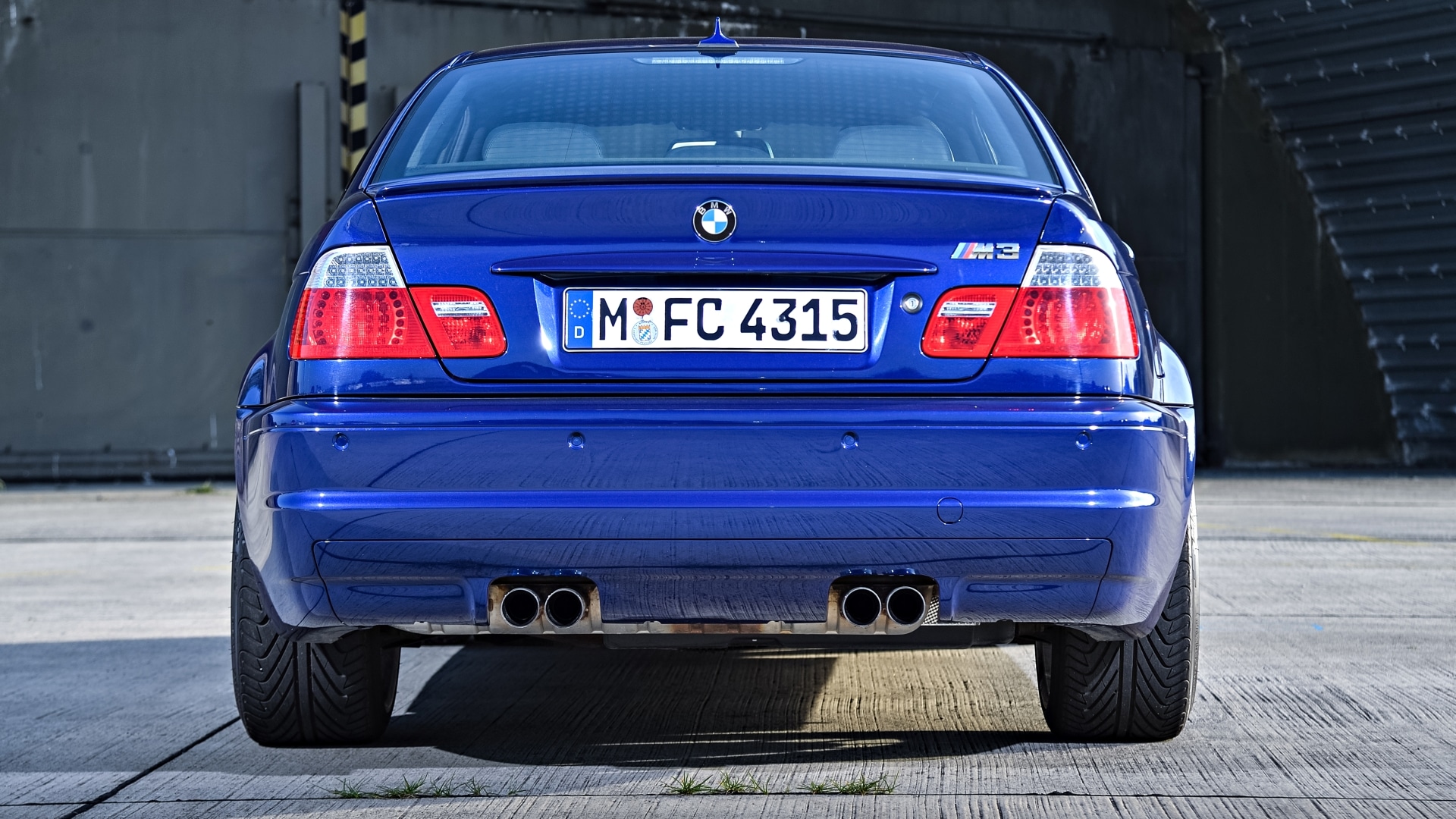 First mover: the BMW M3 E46 was the first M3 with this exhaust design.