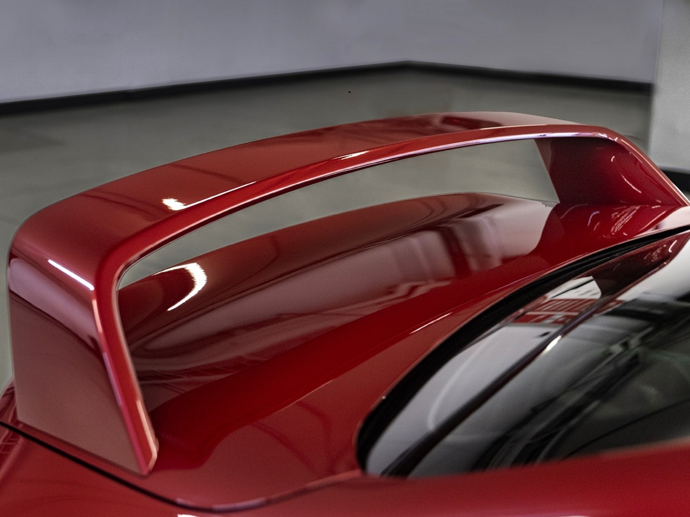BMW 325iS Homage with M Performance Parts rear wing in body colour