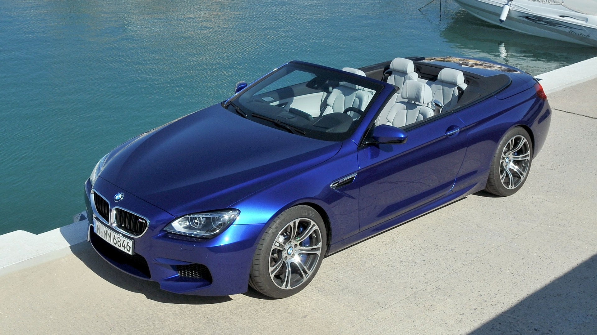 The BMW M6 Convertible F12.