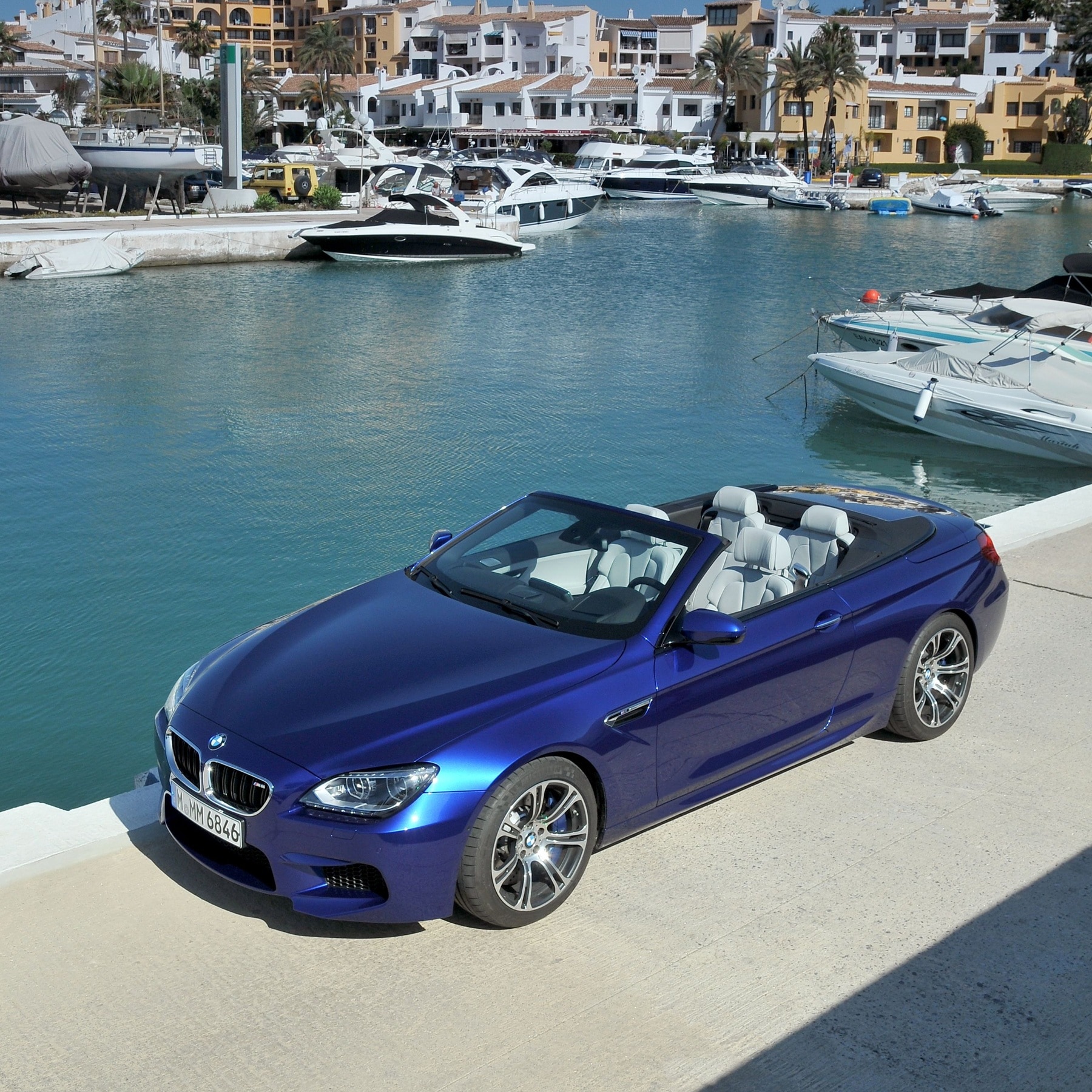 The BMW M6 Convertible F12.