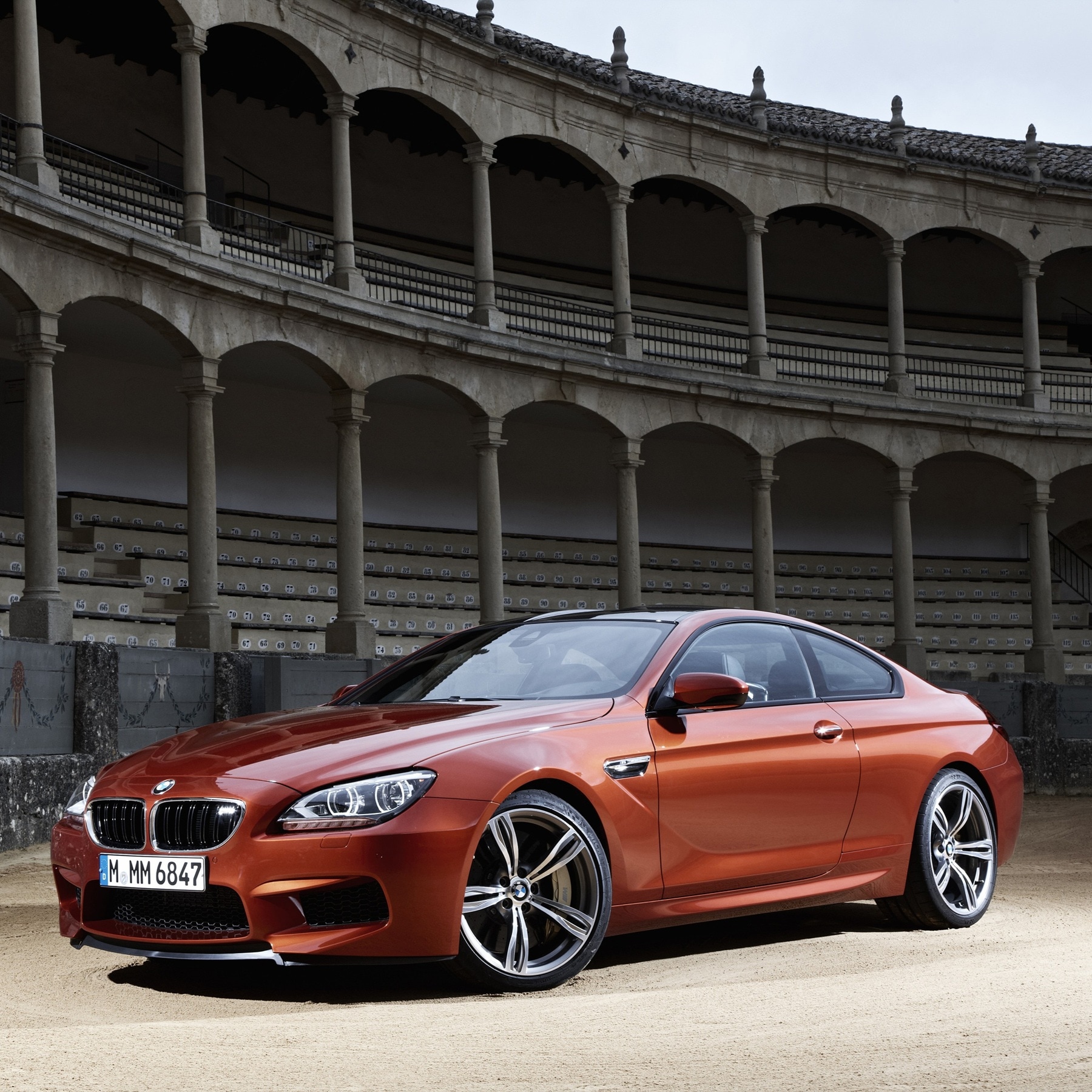 The BMW M6 Coupé F13.