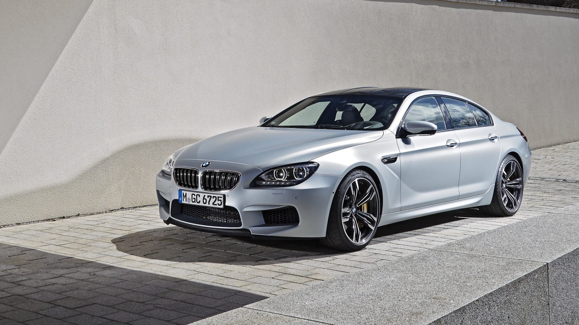 The BMW M6 Gran Coupé F06.