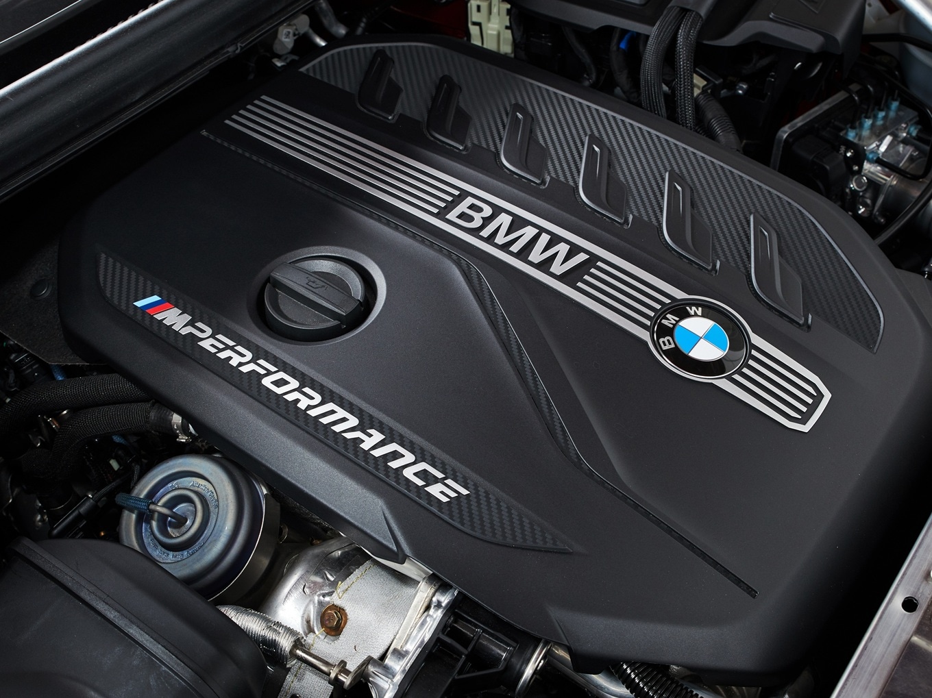 Motorblock des BMW X3 M40d 