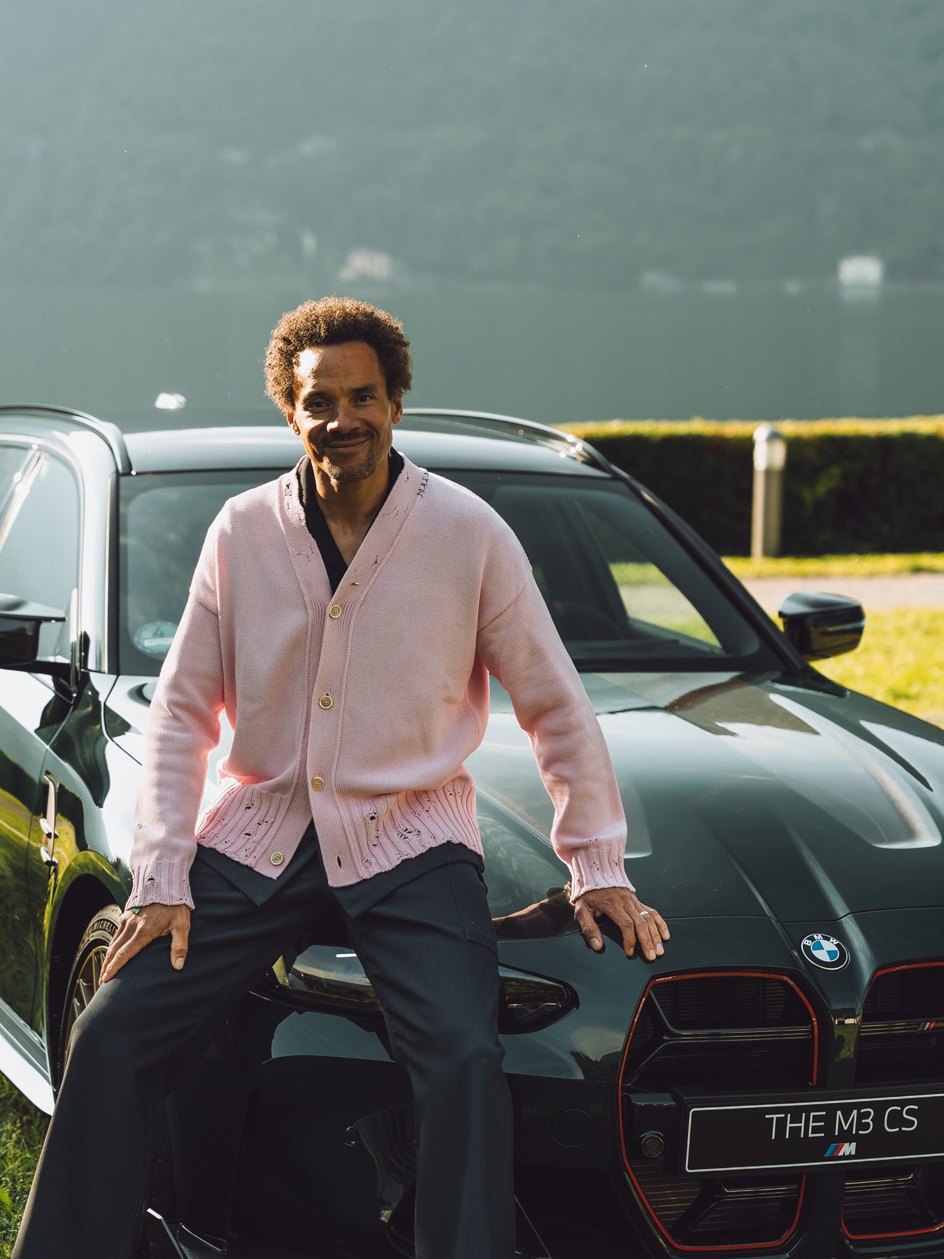 BMW M Designer Oliver Heilmer mit dem BMW M3 CS Touring