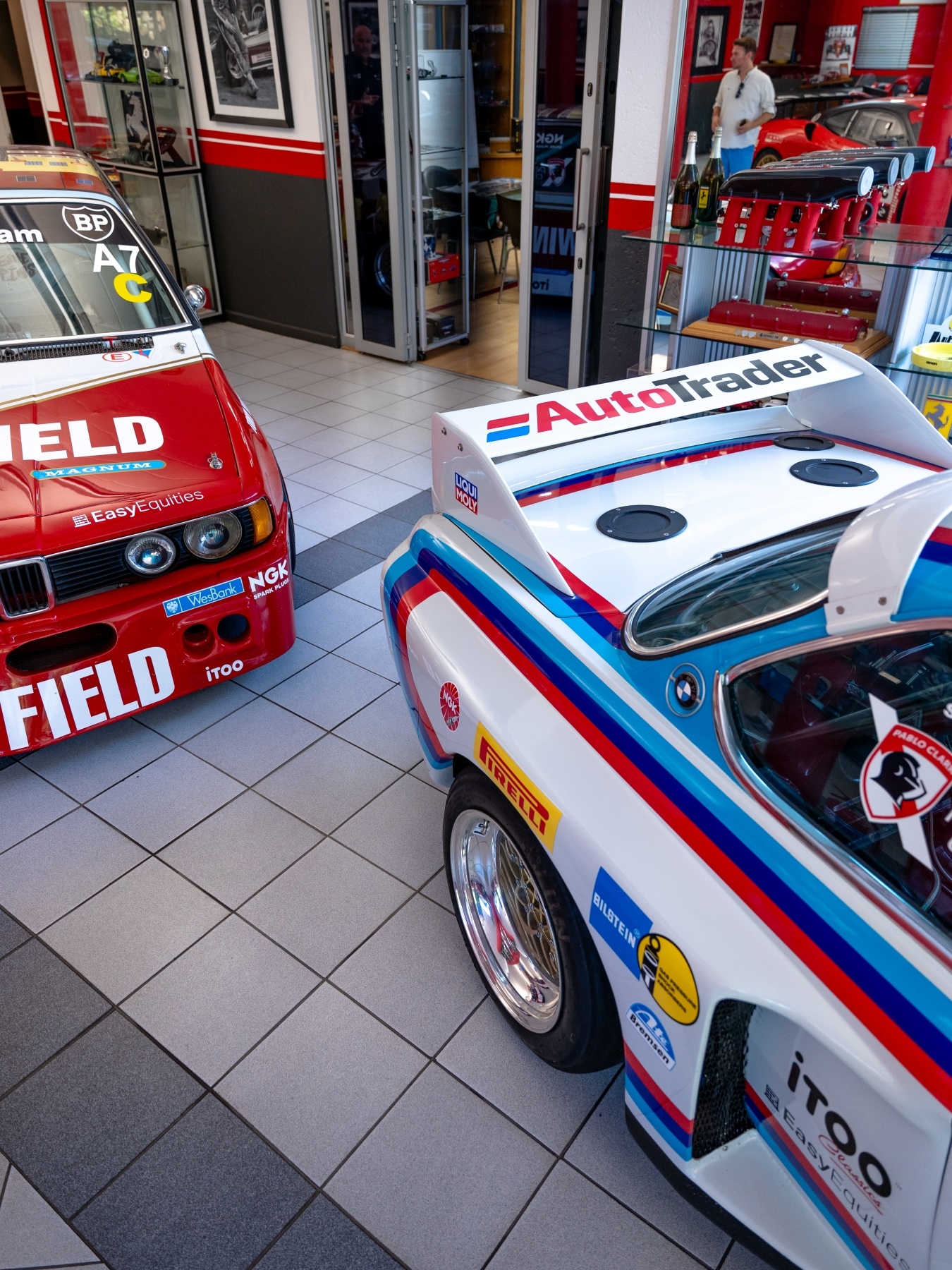 Two individual motorsport treasures that are fully operational.