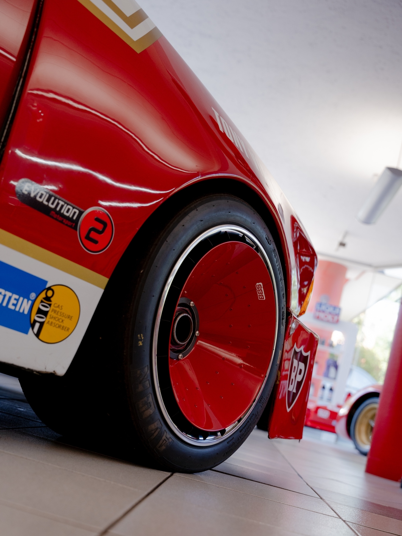 ‘With its extremely wide tyres, the 745i looked brutal on the racetracks back then,’ says Cavalieri.