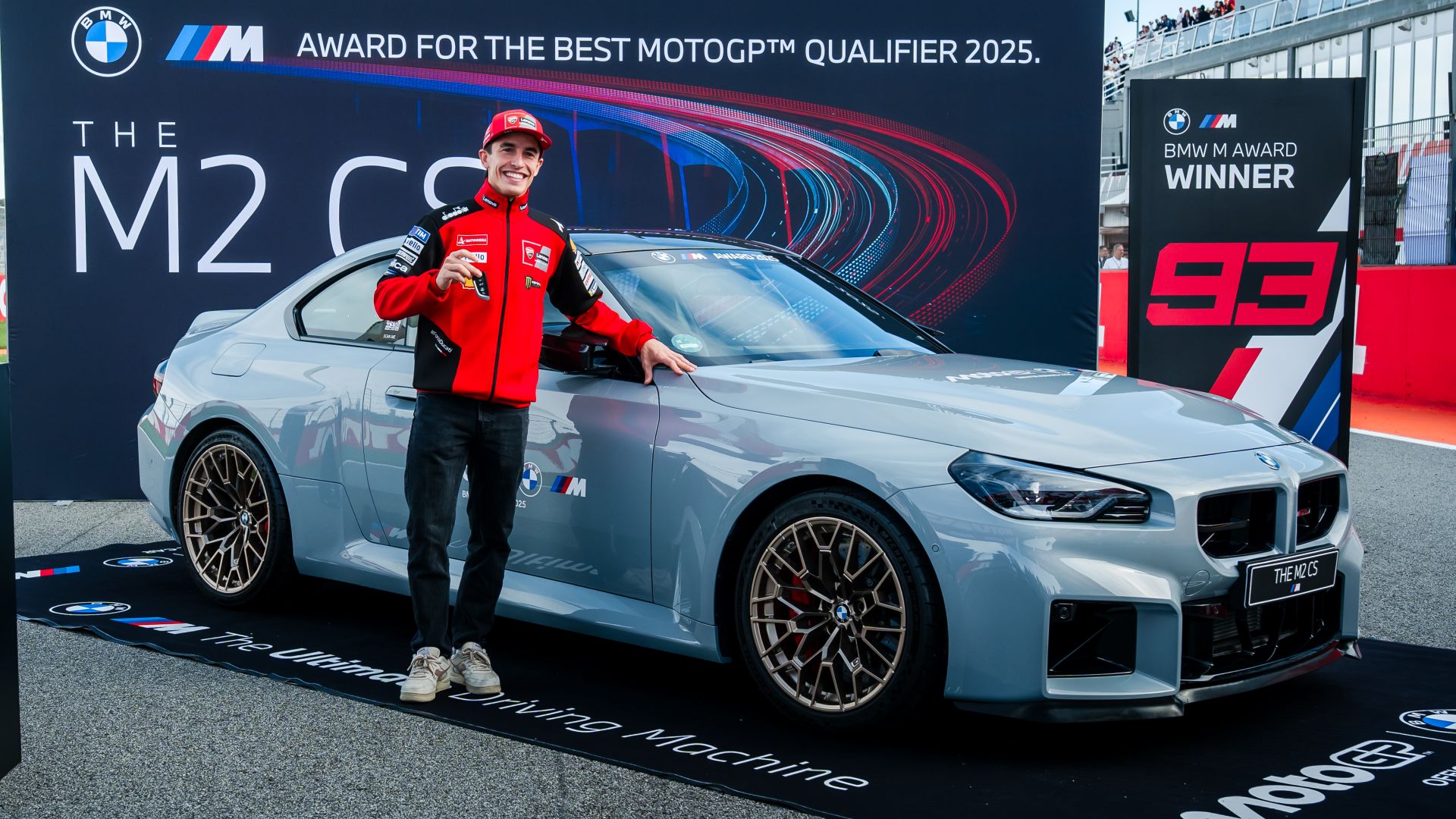 A BMW M2 CS FOR MARC MÁRQUEZ.