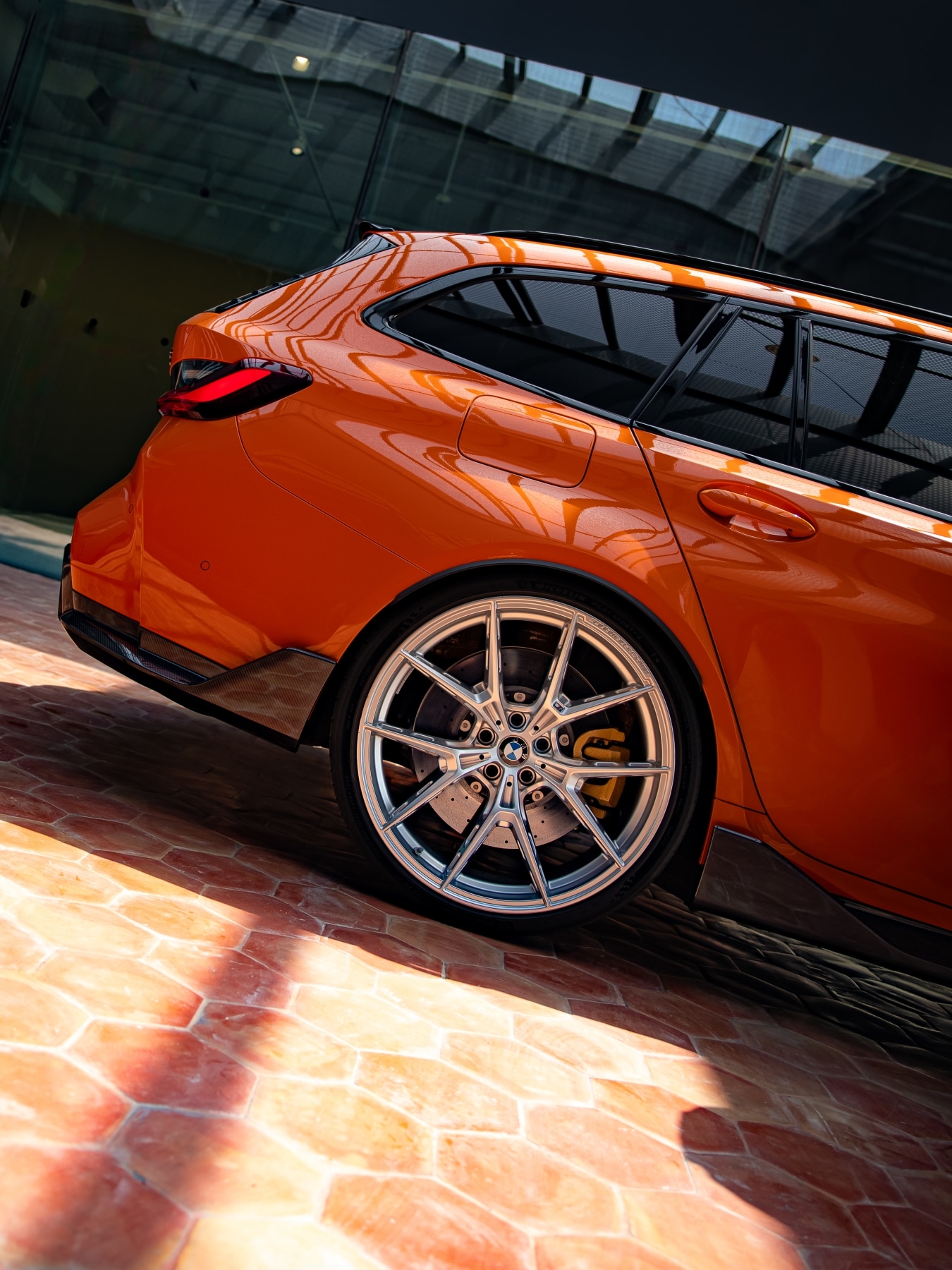 BMW M3 Touring with M Performance Parts 1063M forged wheel