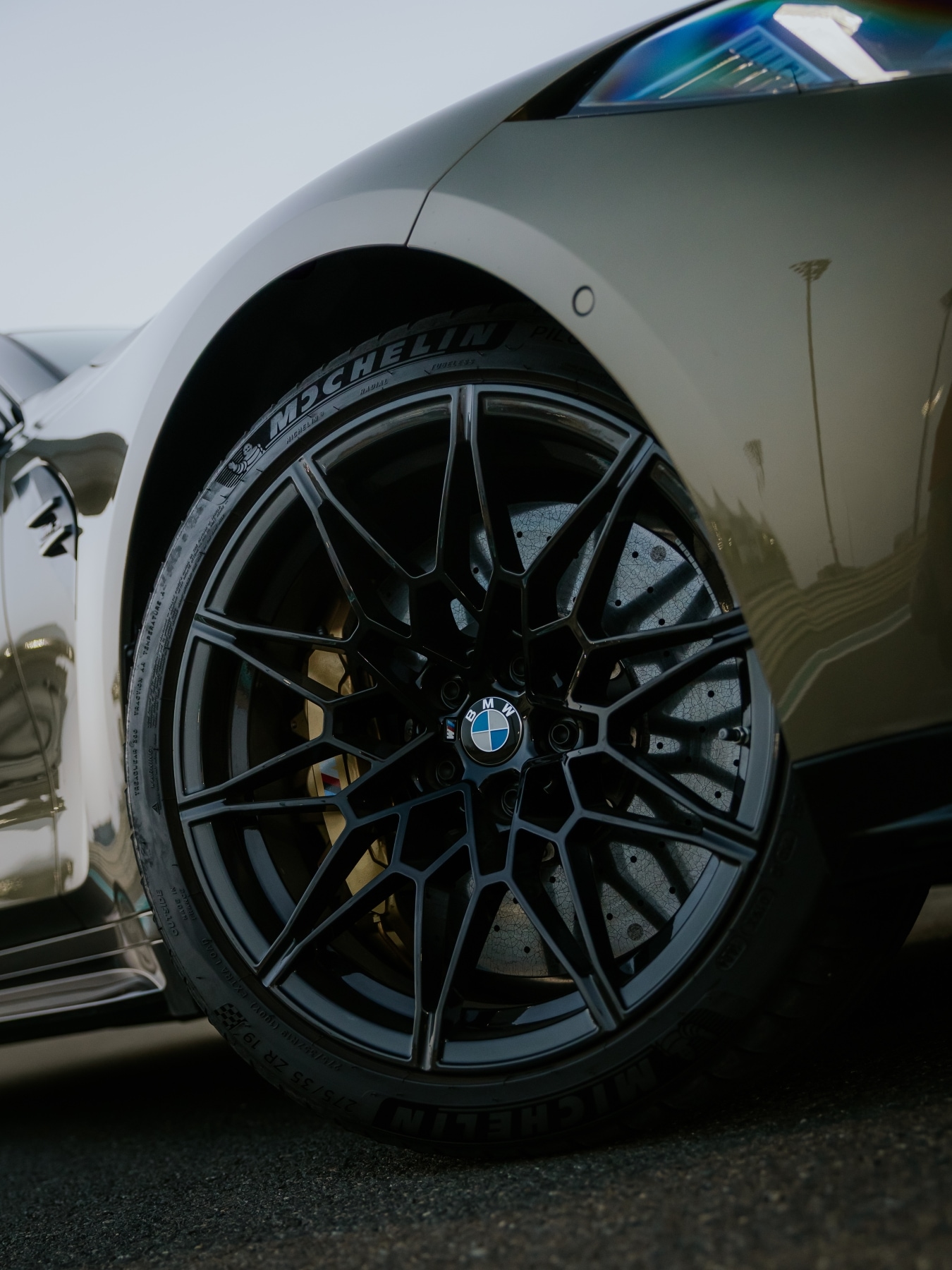 BMW M3 Touring with M forged wheel 826M black.