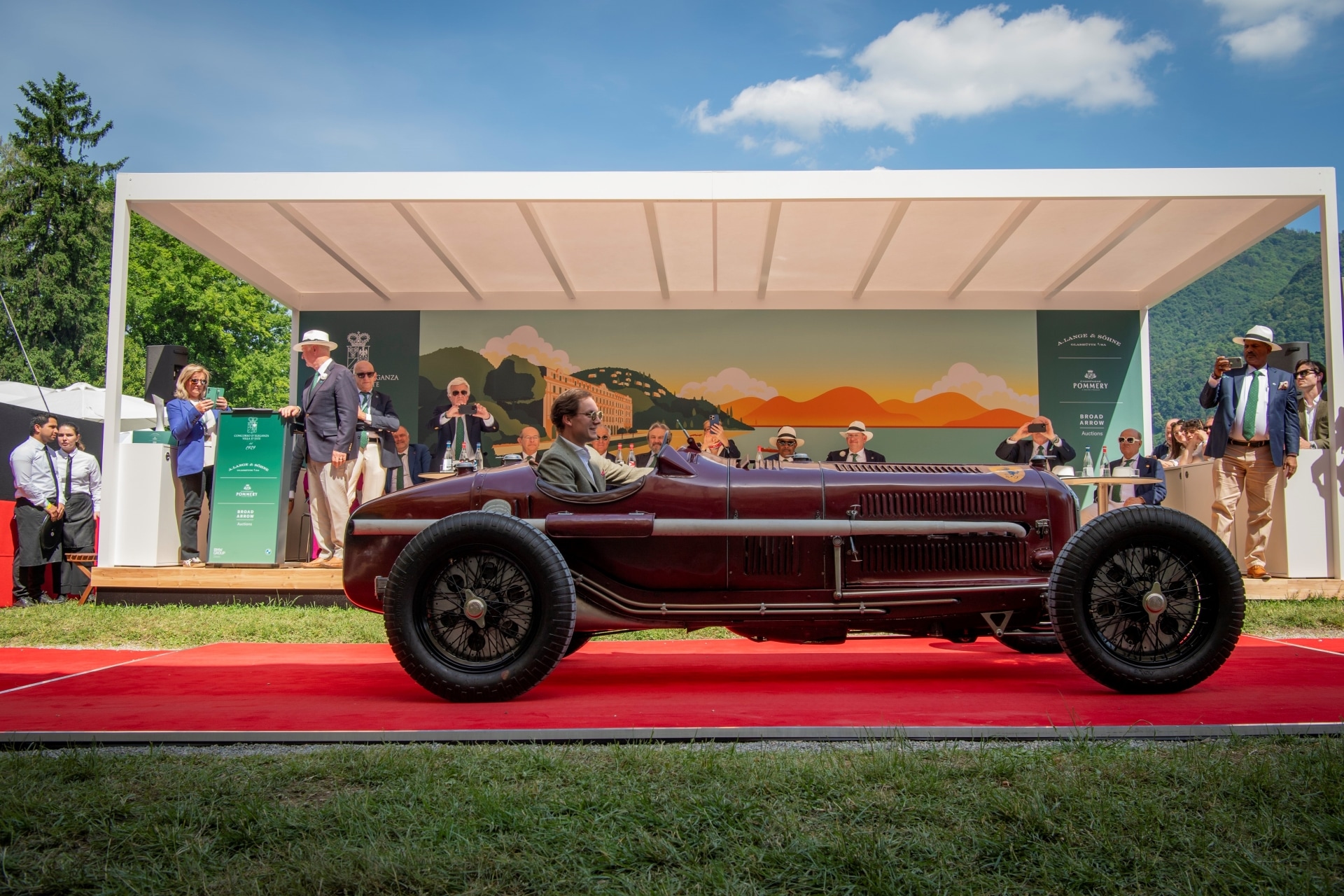 Alfa Romeo Tipo B (P3) von 1934 beim Concorso d’Eleganza Villa d’Este 2025