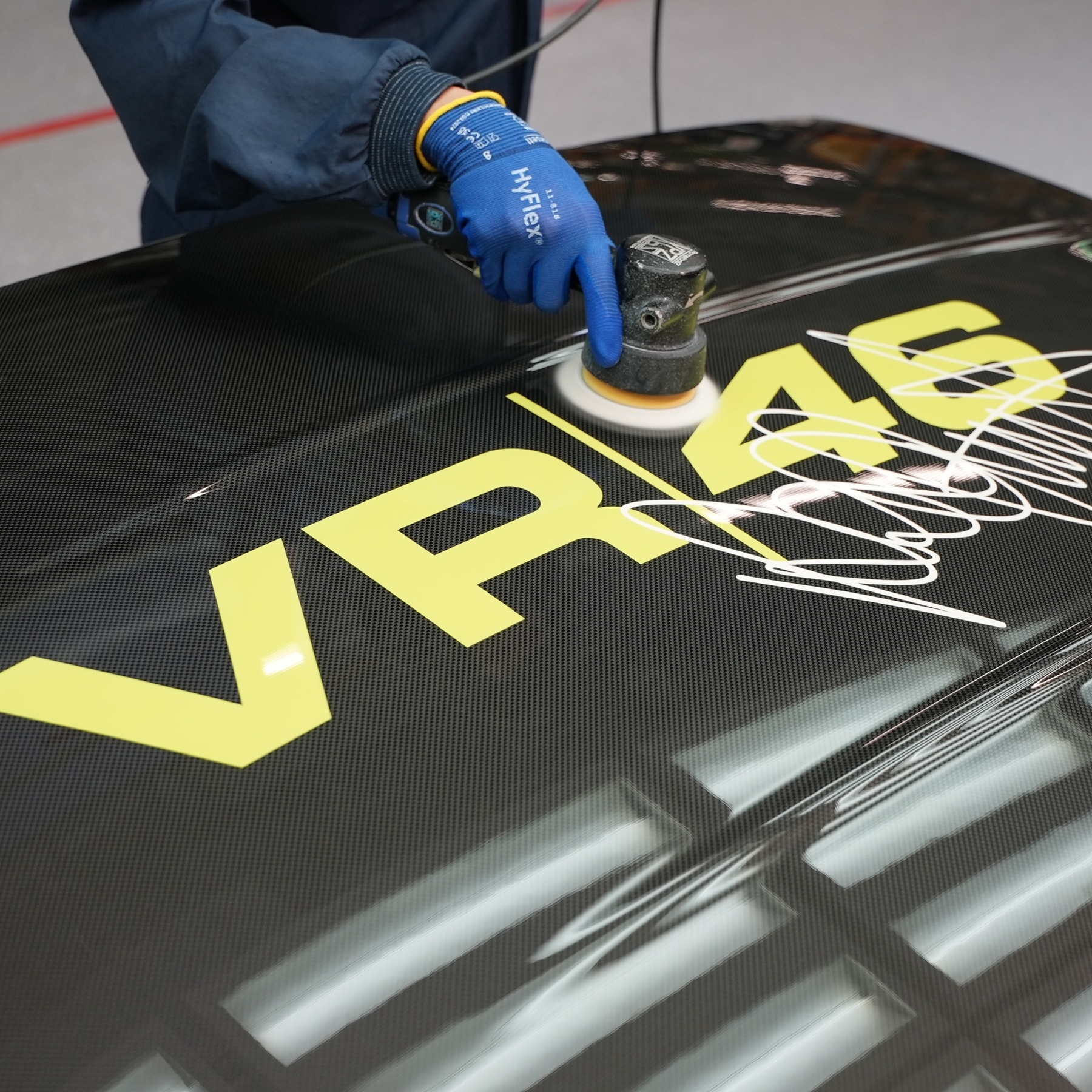 Making the BMW M4 CS Edition VR46 – where high-tech meets handiwork. 