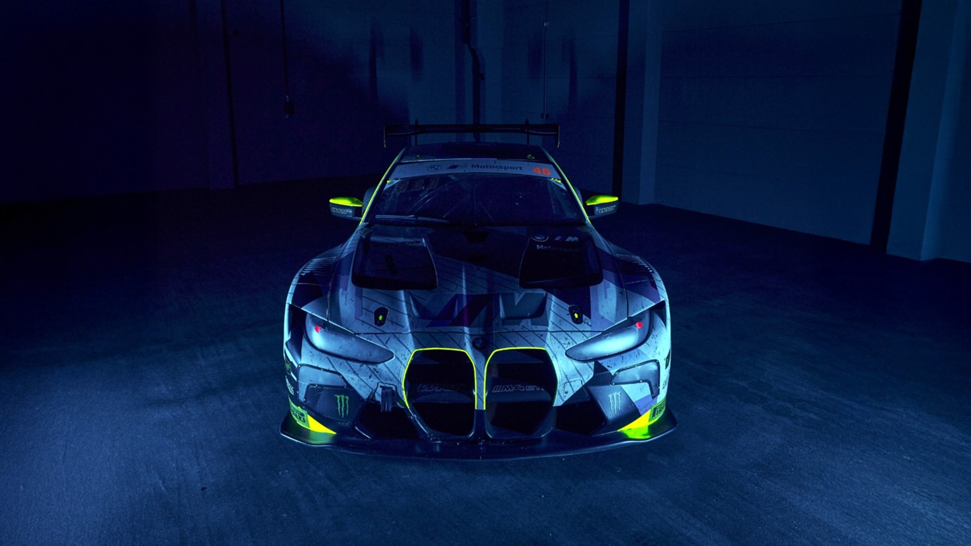Auktionsfahrzeug BMW M4 GT3 von Valentino Rossi