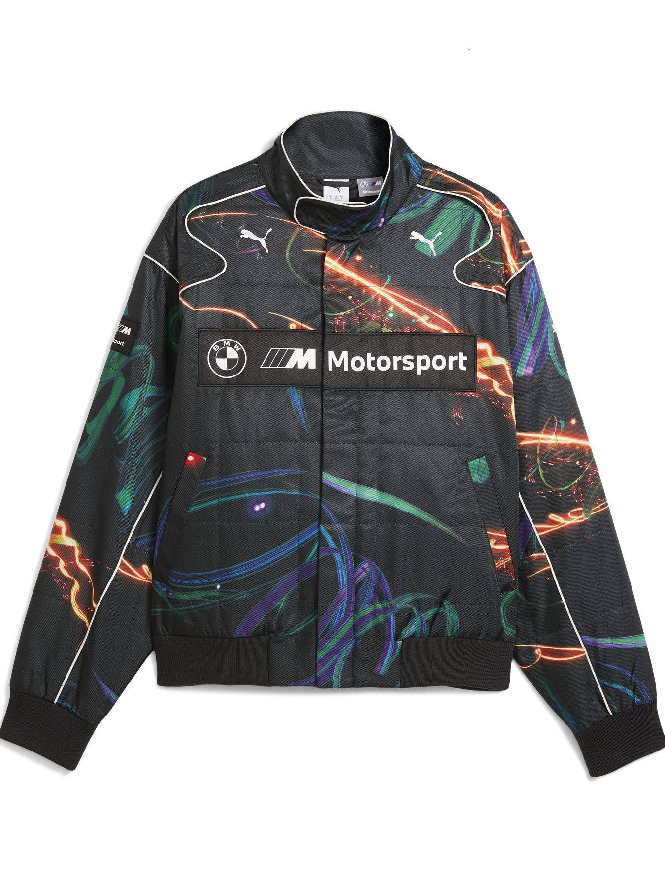Front view of the Racer jacket by Puma and BMW designed by Cao Fei
