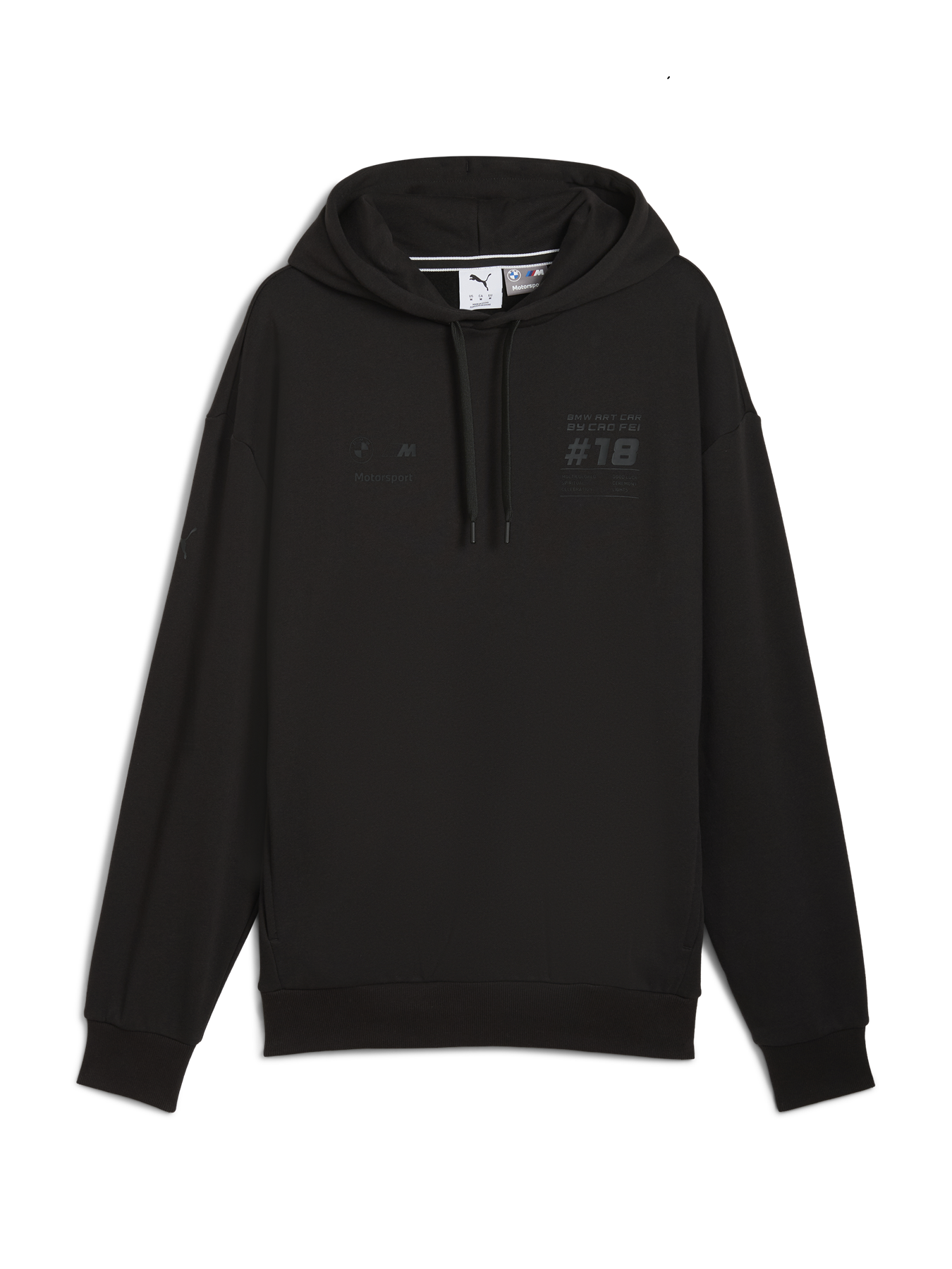 Front view of the PUMA BMW M MOTORSPORT Cao Fei Racer Hoodie