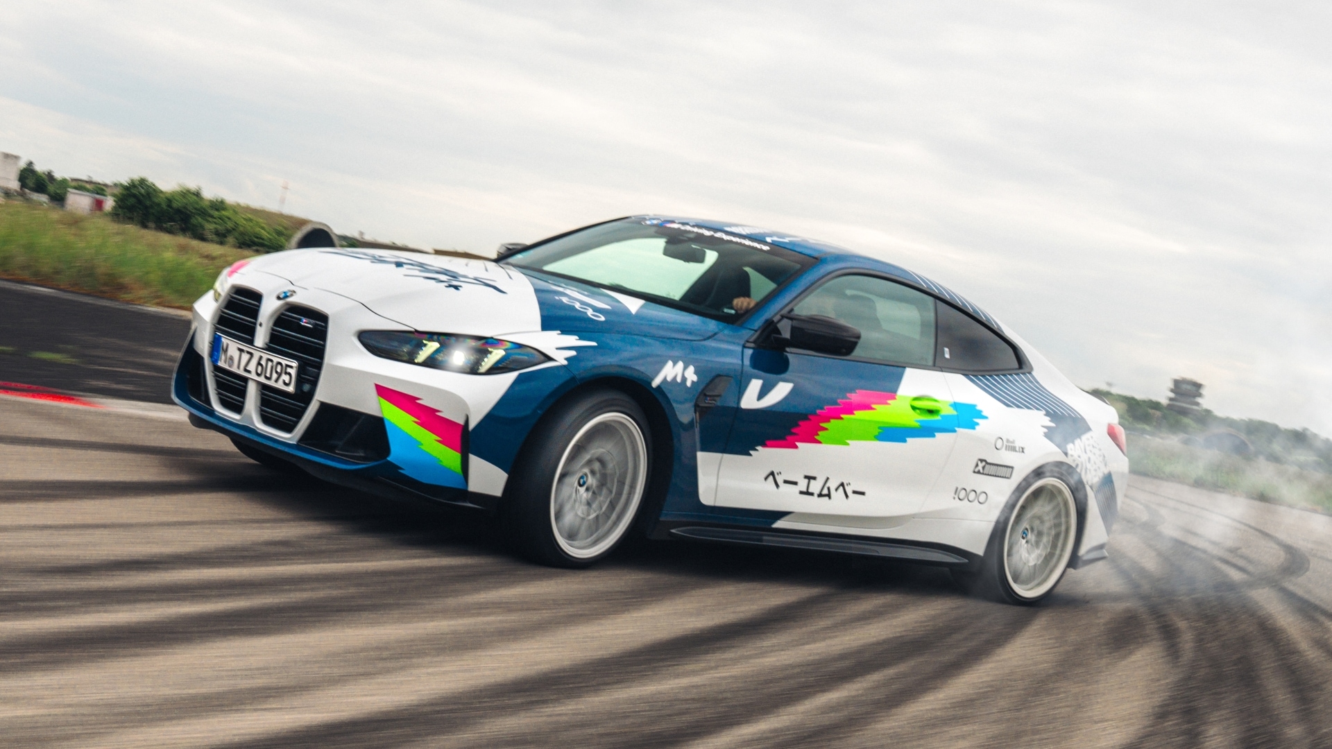 BMW M Drift Academy mit dem BMW M4 Coupé von Designer Andy Werner