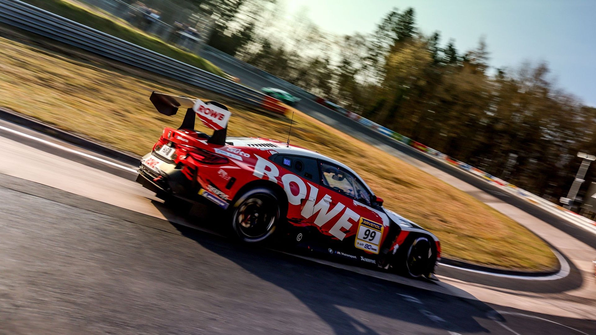 ROWE Racing's #99 BMW M4 GT3 EVO.