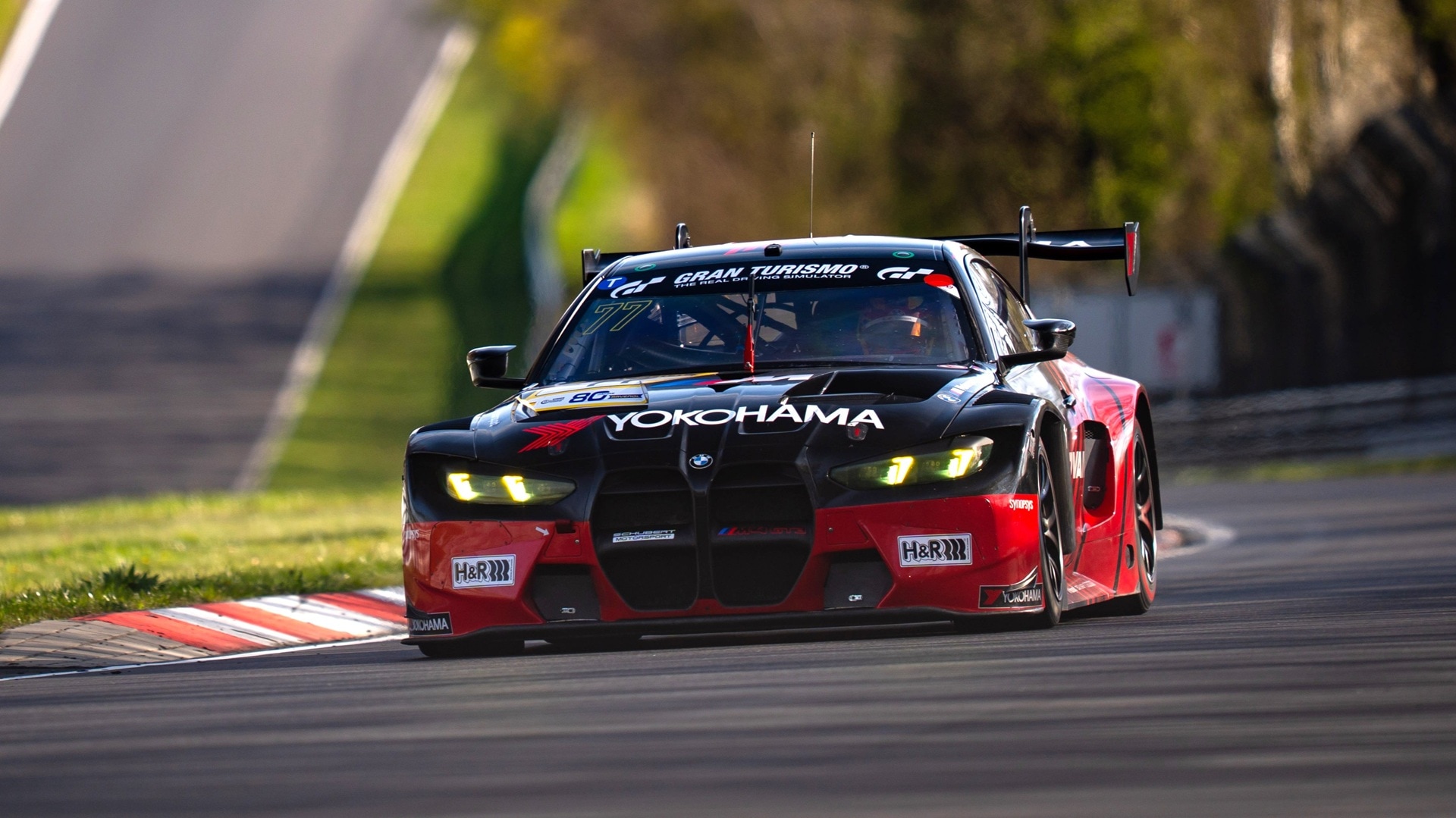 Schubert Motorsport's #77 BMW M4 GT3 EVO..
