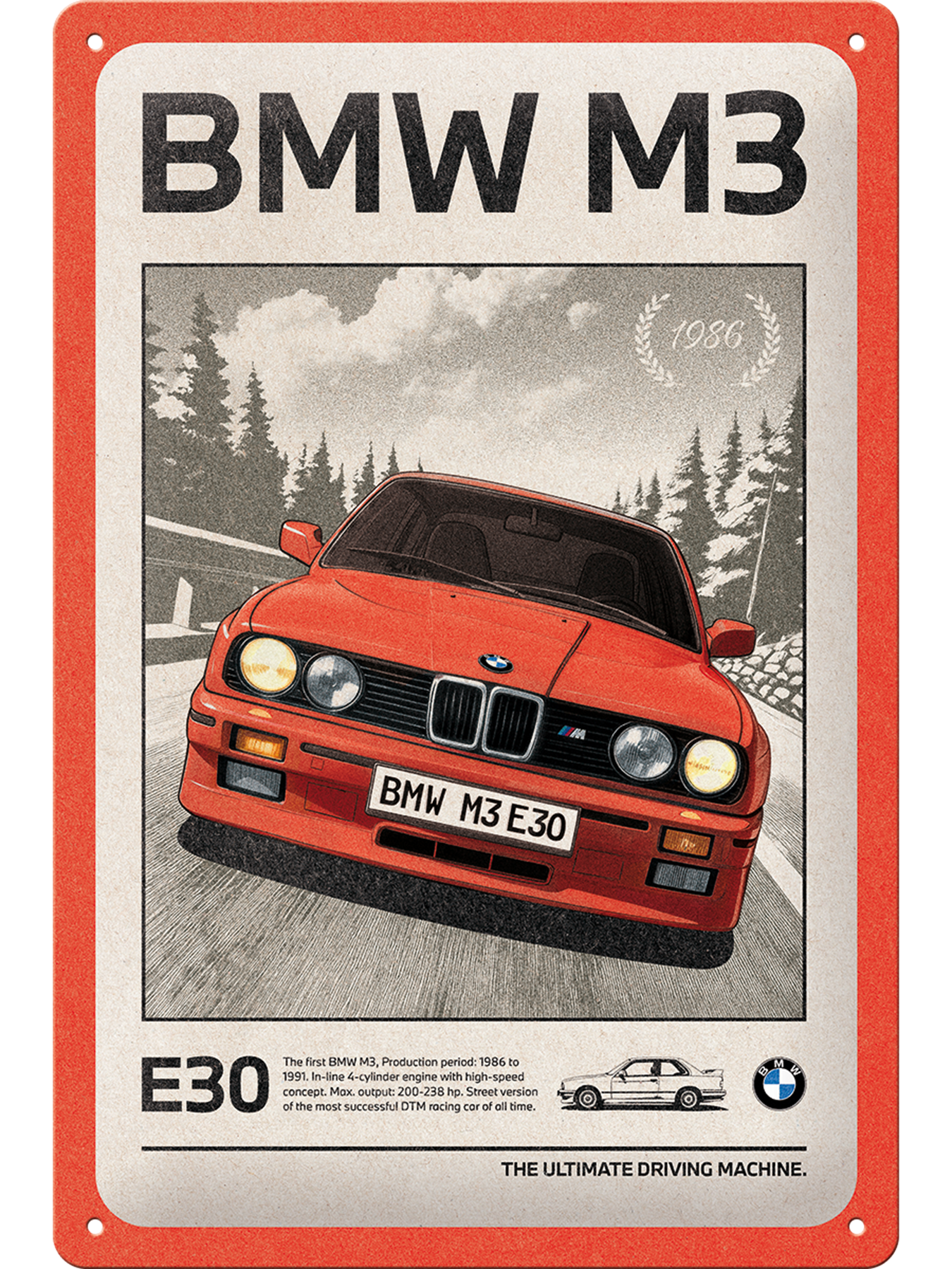 BMW M3 E30. 