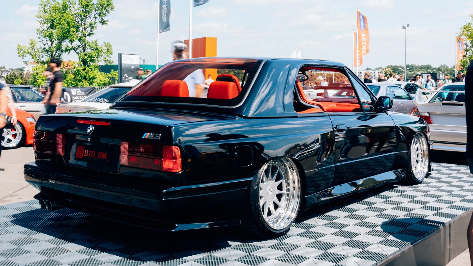 Umgebauter BMW M3 E30 auf dem Ultrace 2025.