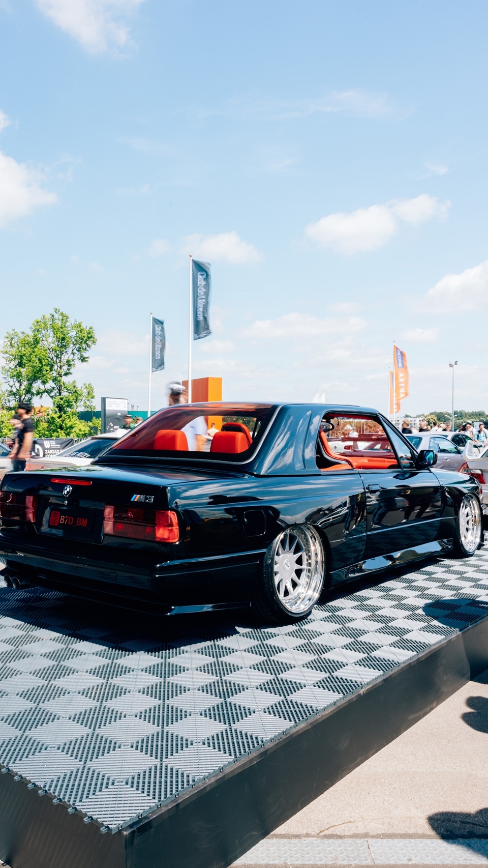 Umgebauter BMW M3 E30 auf dem Ultrace 2025.