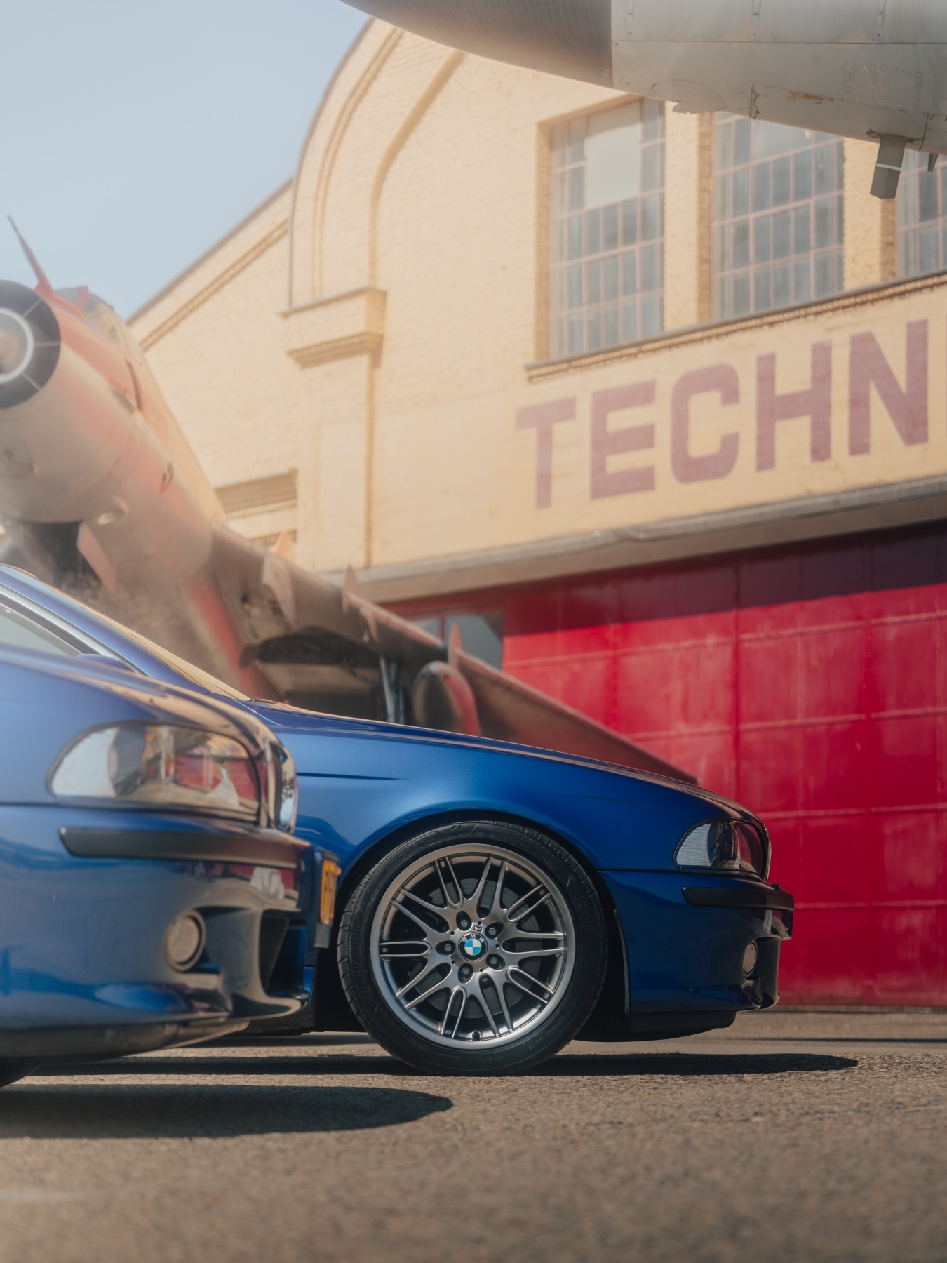 The BMW M5 enthusiasts led by Bruno Ternay at the Speyer Technik Museum