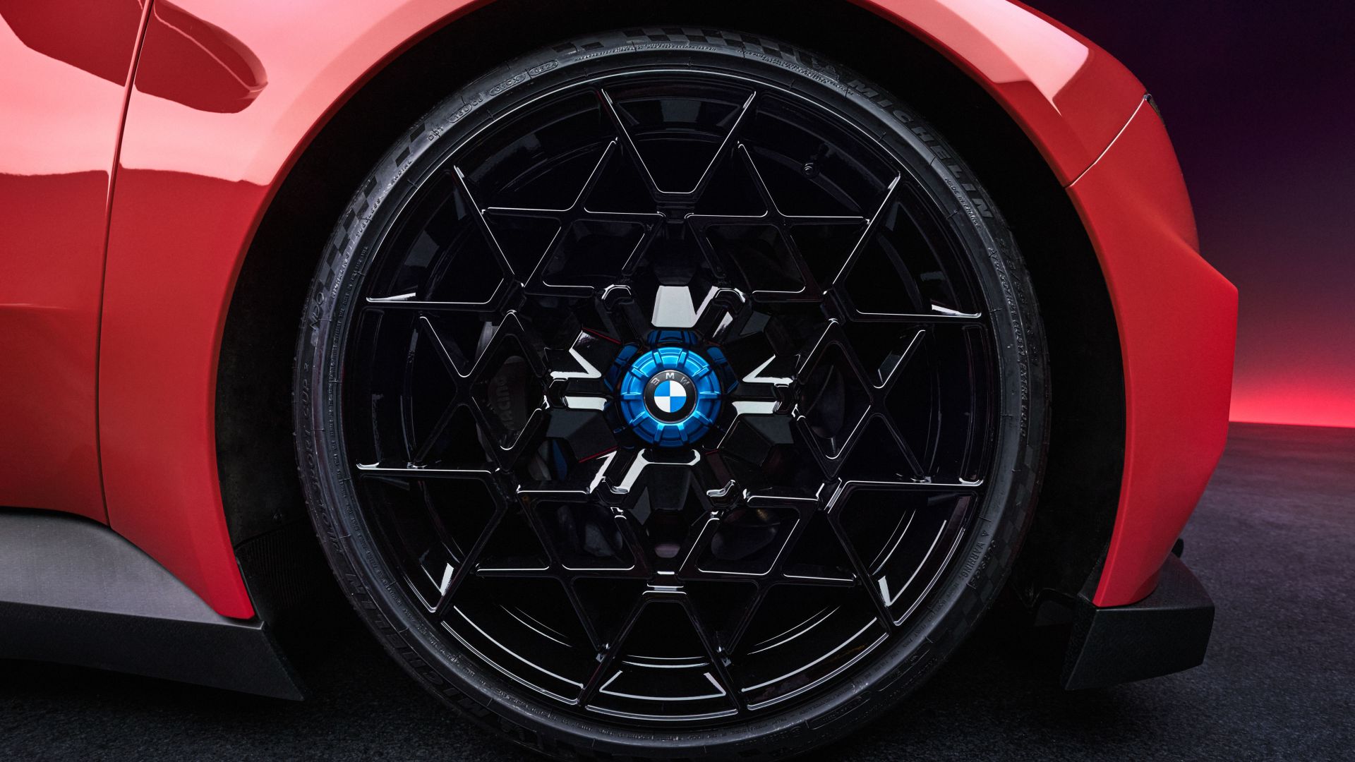 Zentralverschlussrad des BMW M Concept Neue Klasse.