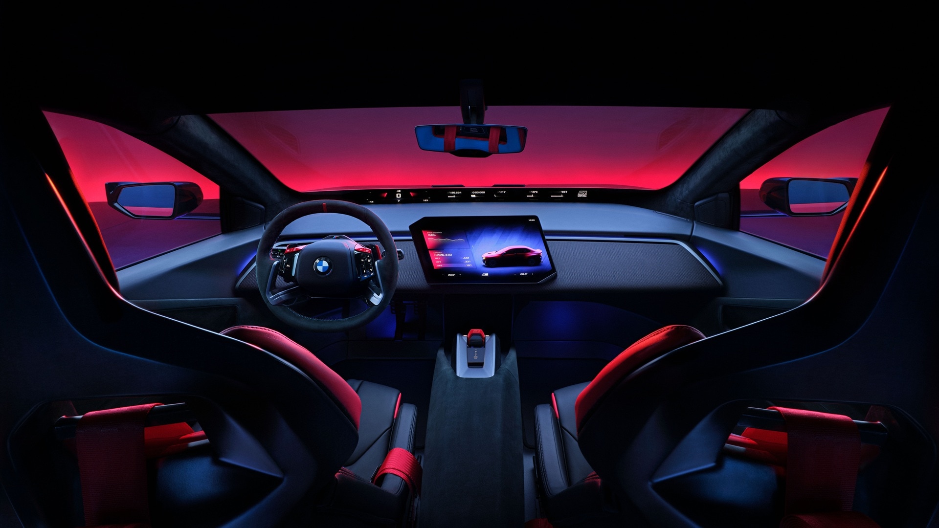 Cockpit des BMW M Concept Neue Klasse