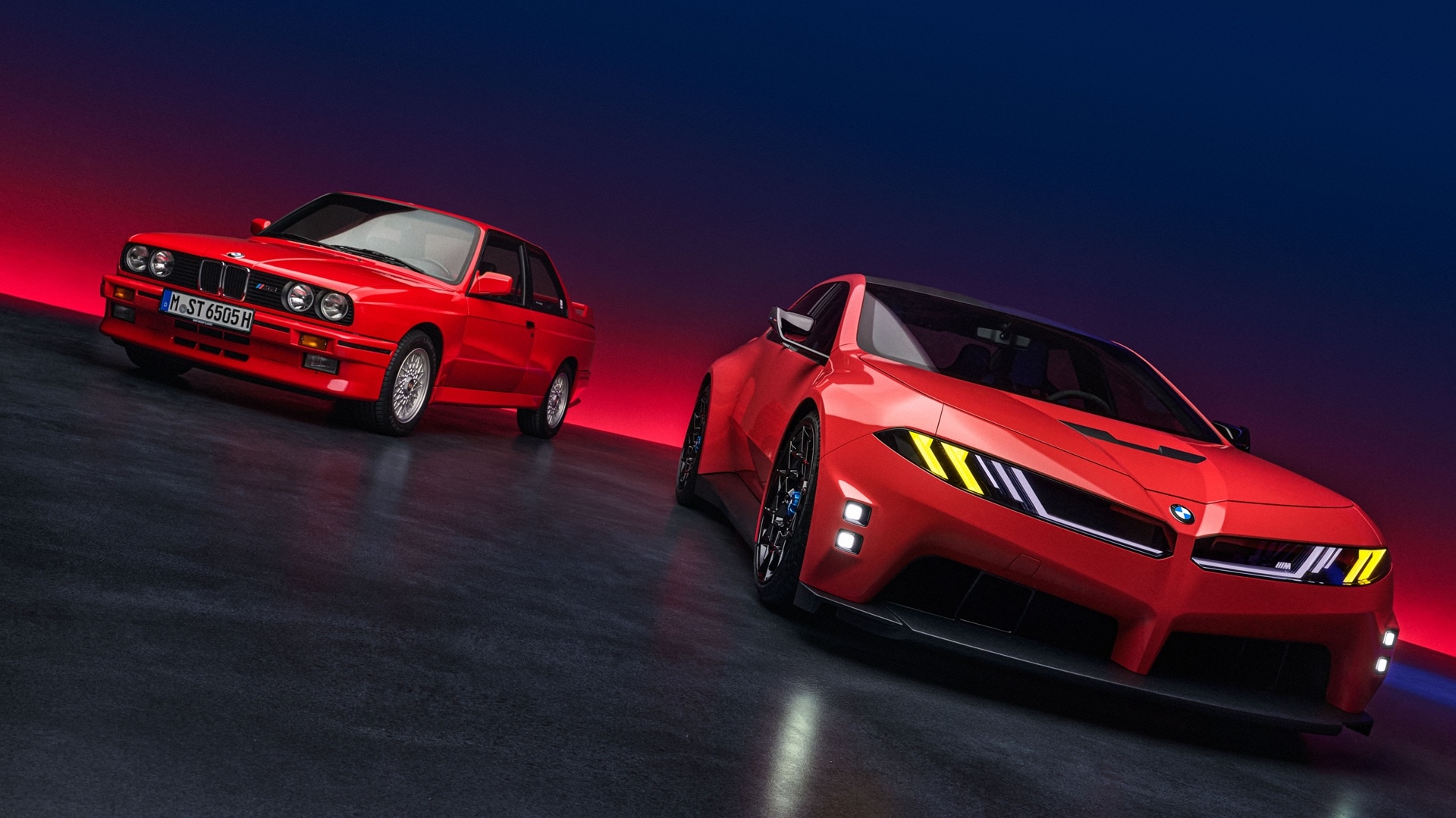 BMw M3 E30 und BMW M Concept Neue Klasse