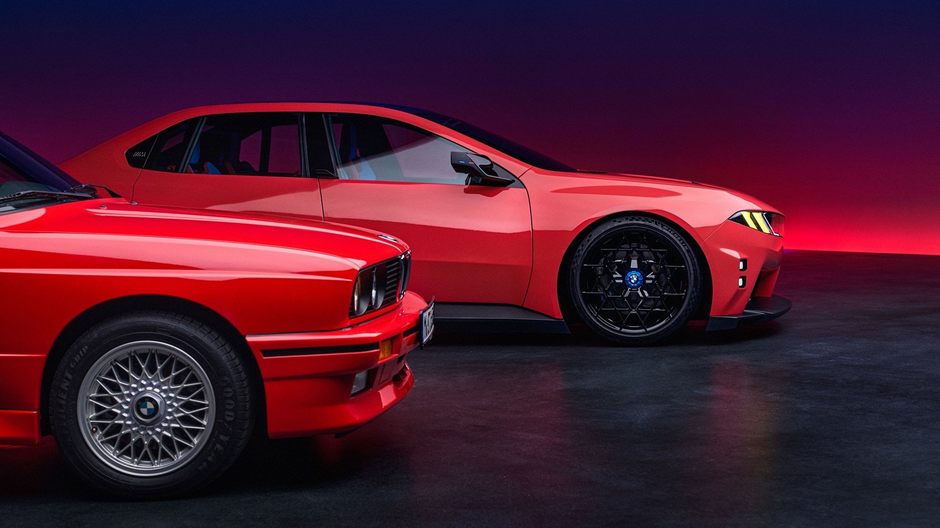 BMW M3 E30 und BMW M Concept Neue Klasse