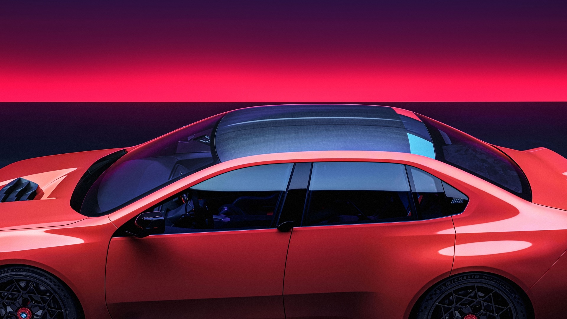 Dach des BMW M Concept Neue Klasse