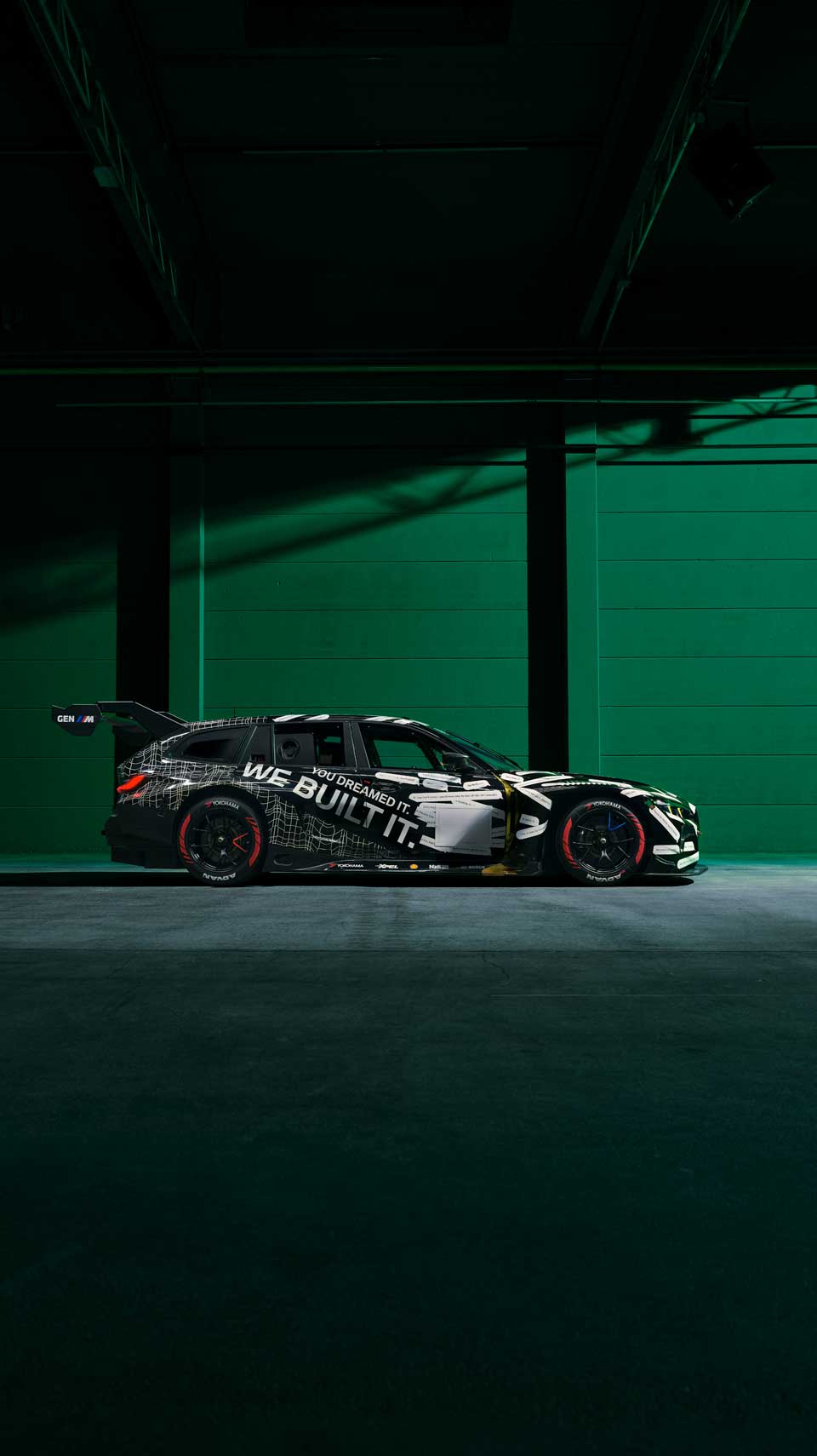 BMW M3 Touring 24H in Social Media livery