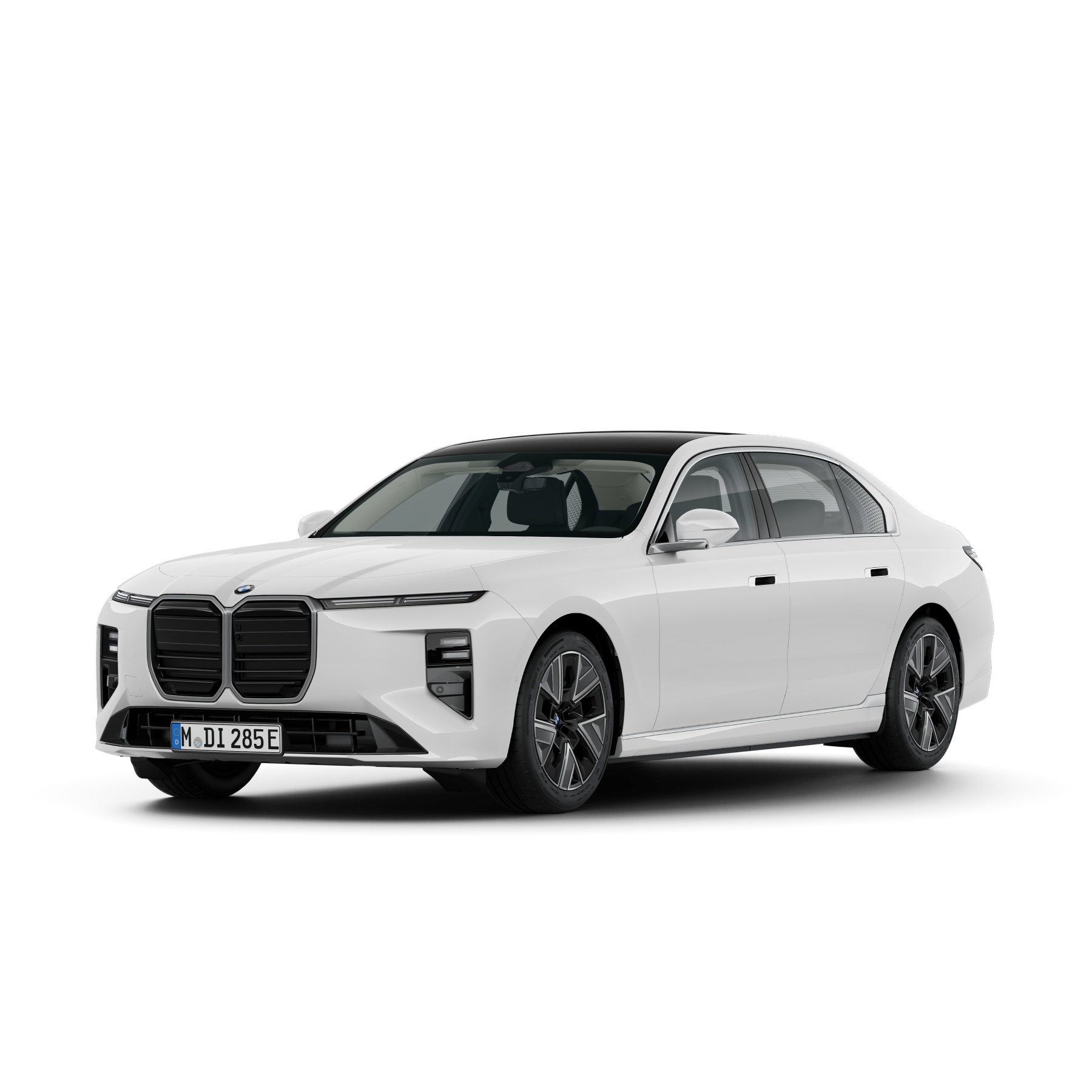 BMW i7 50 xDrive mit Serienausstattung.