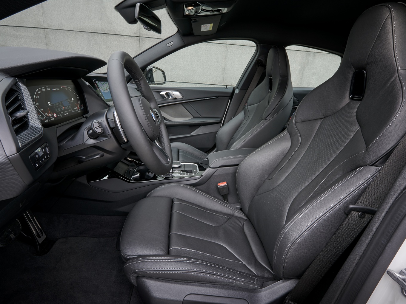 Cockpit of the BMW M235i xDrive Gran Coupé F44. 