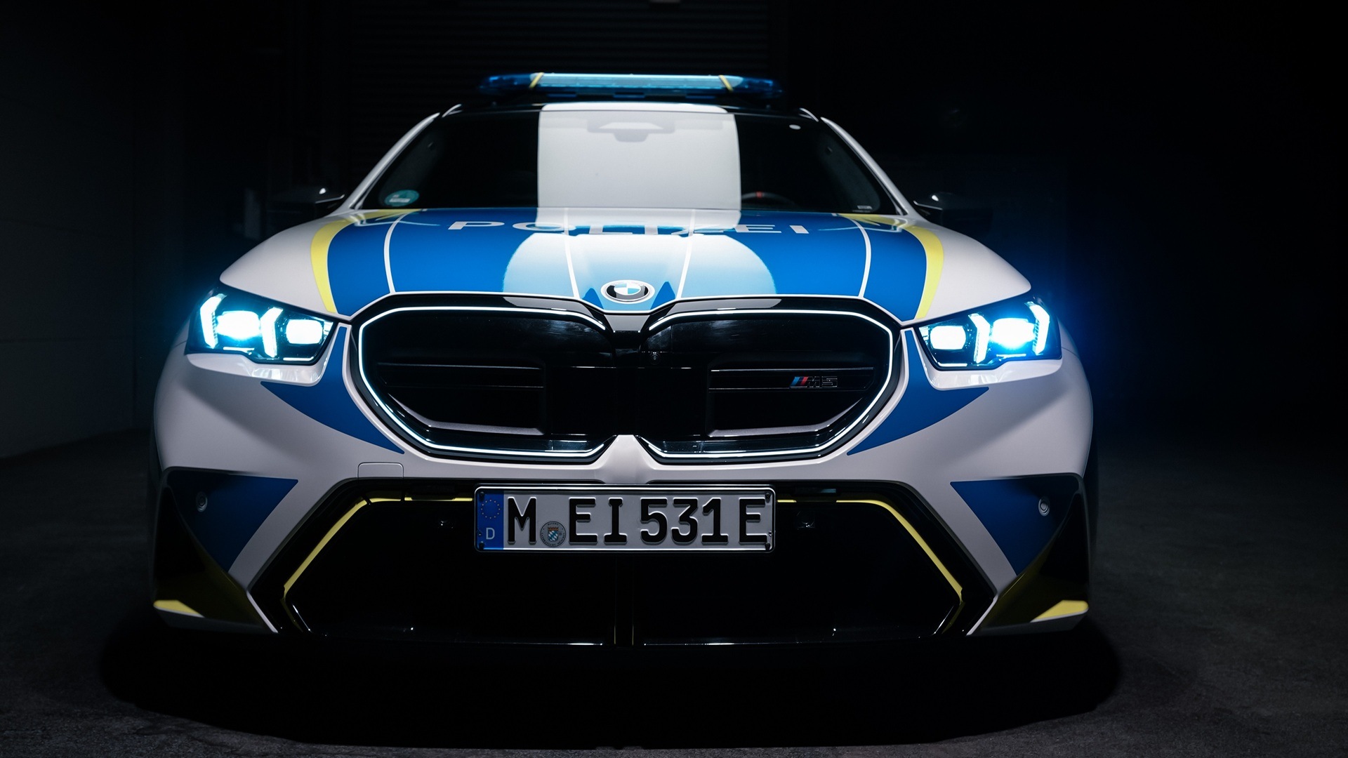 BMW M5 Touring als Polizei-Einsatzfahrzeug 