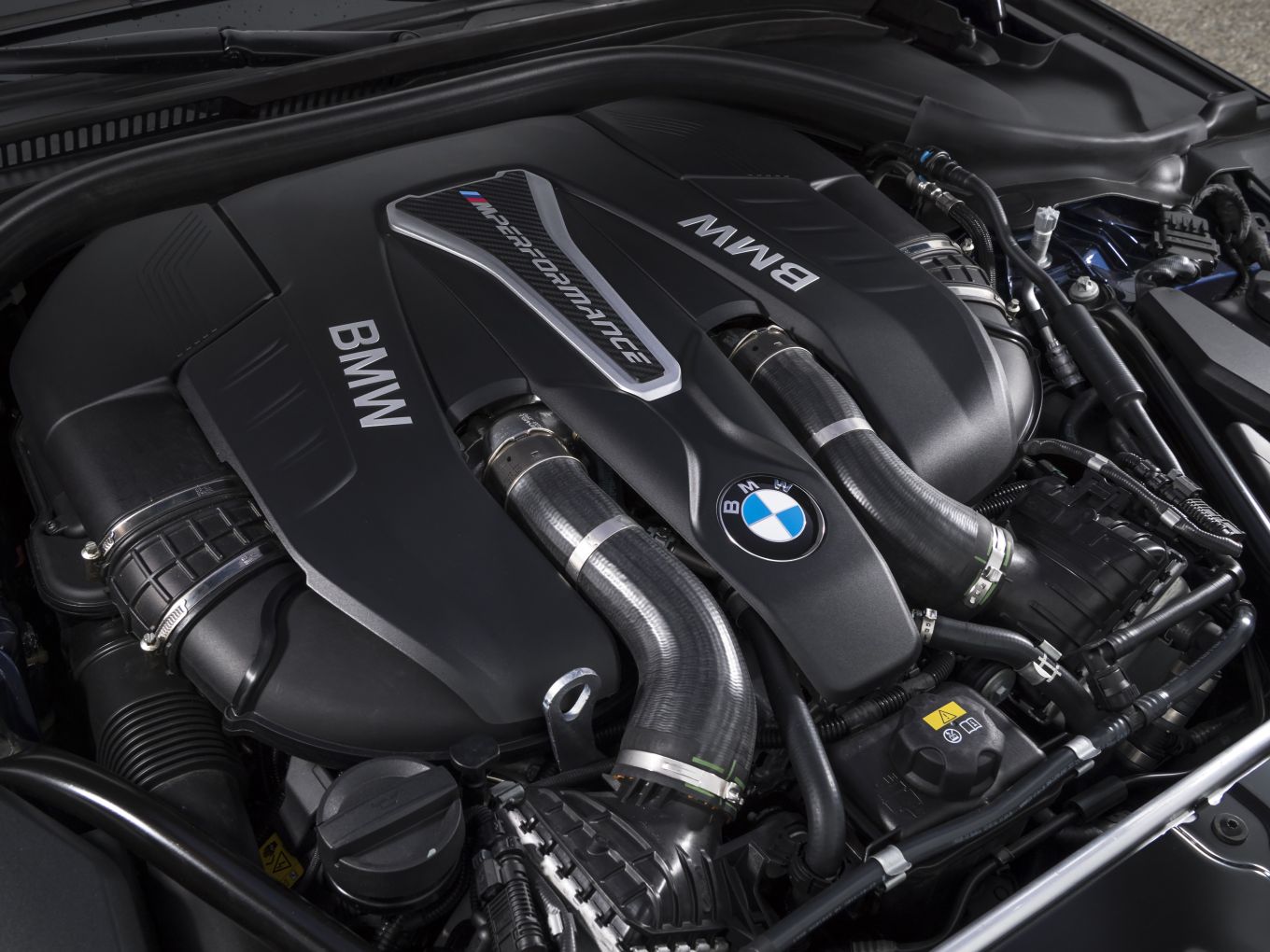 Motor des BMW M550i xDrive G30