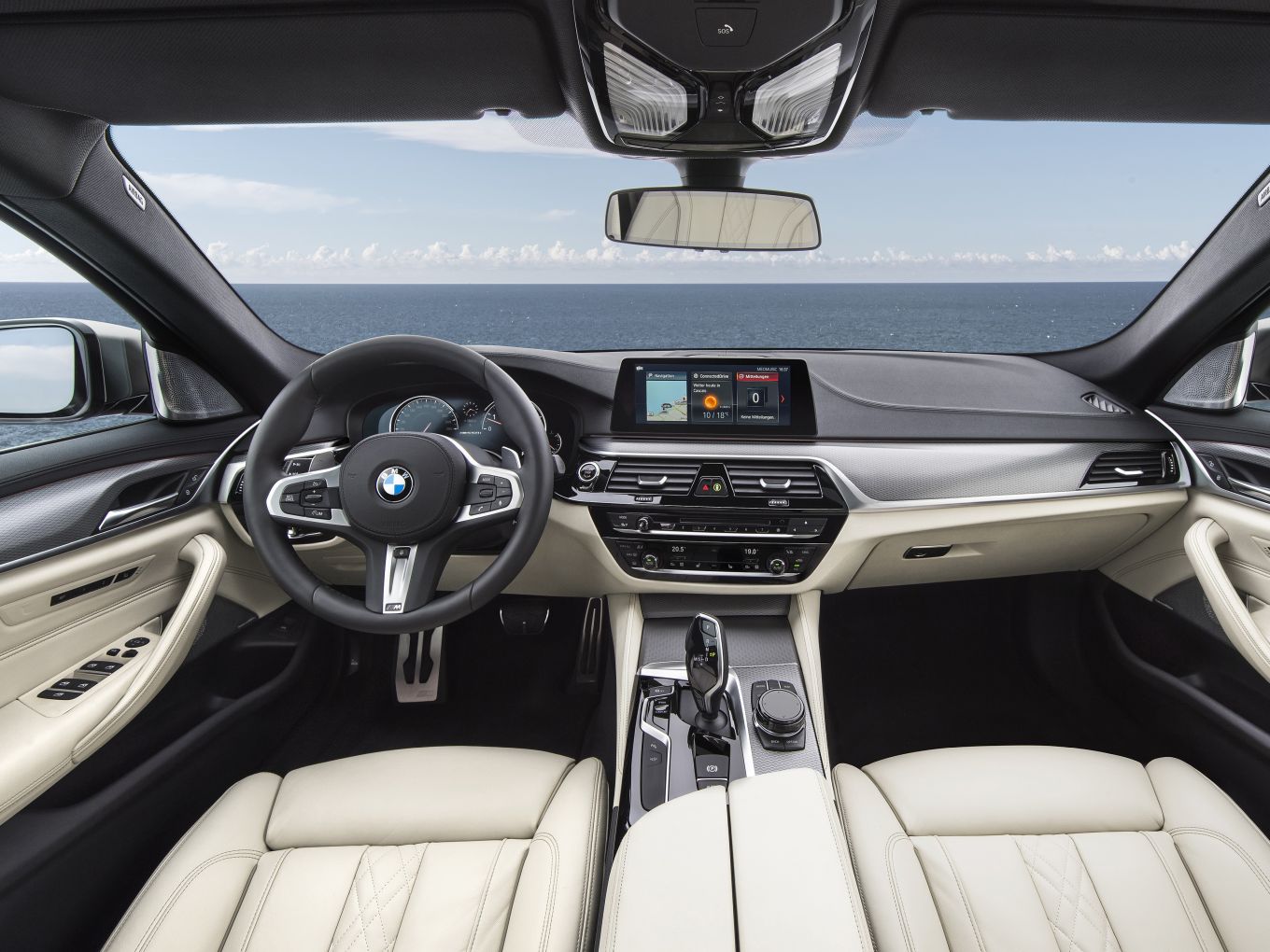 Fahrerkabine des BMW M550i xDrive G30